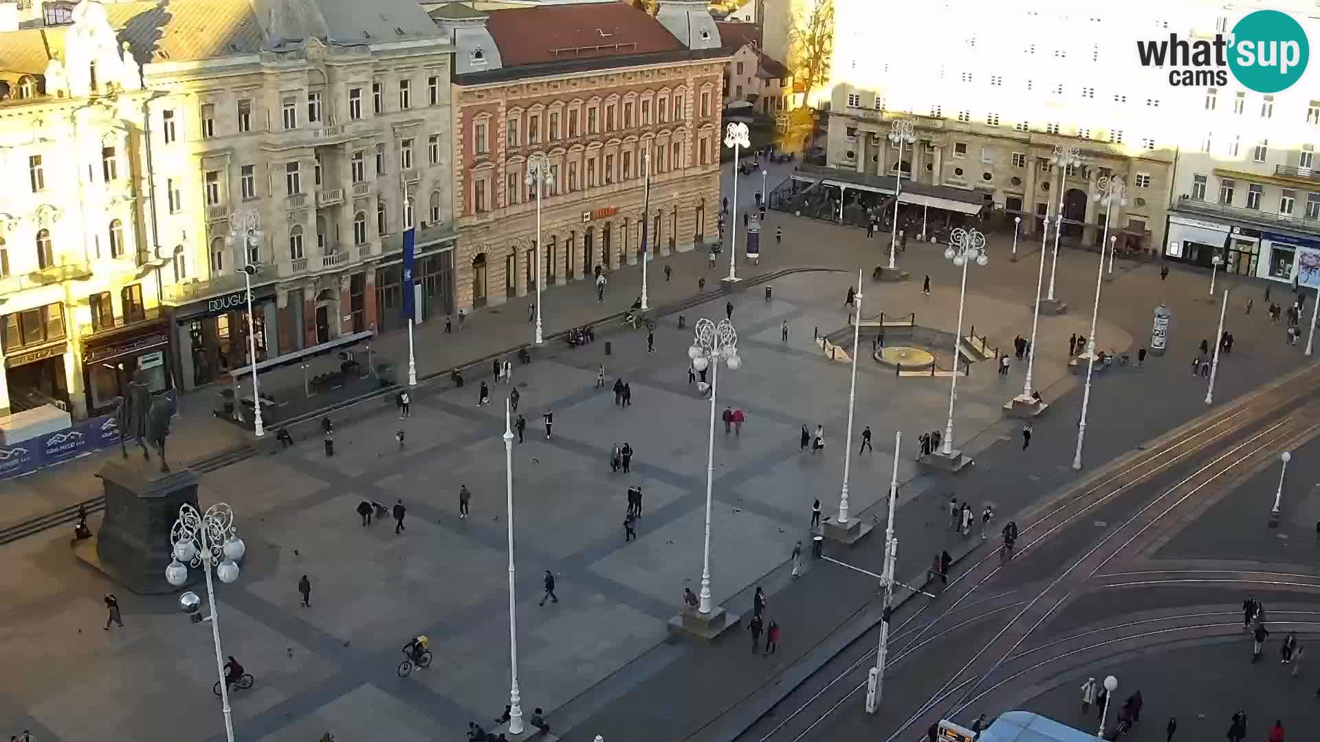 Webcam live Zagreb – Ban Jelačić Platz