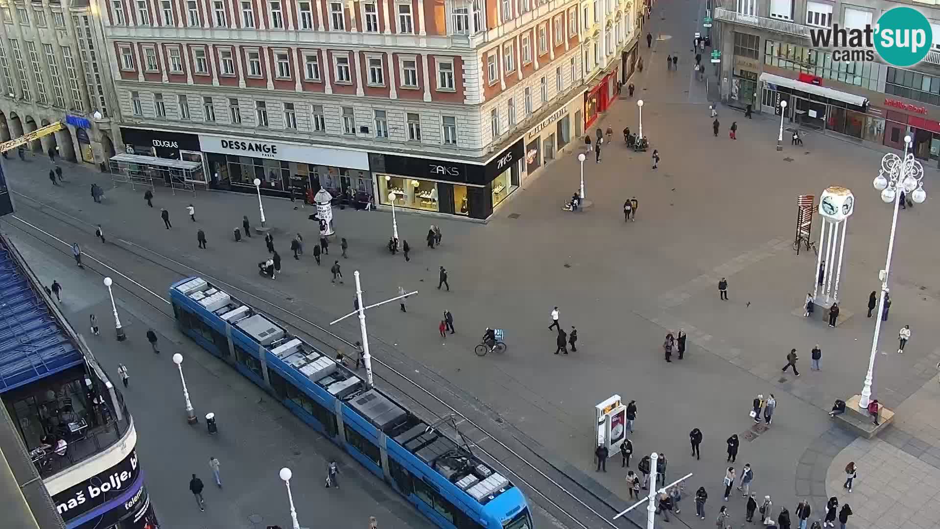 Zagreb – Bana Jelačića square panorama