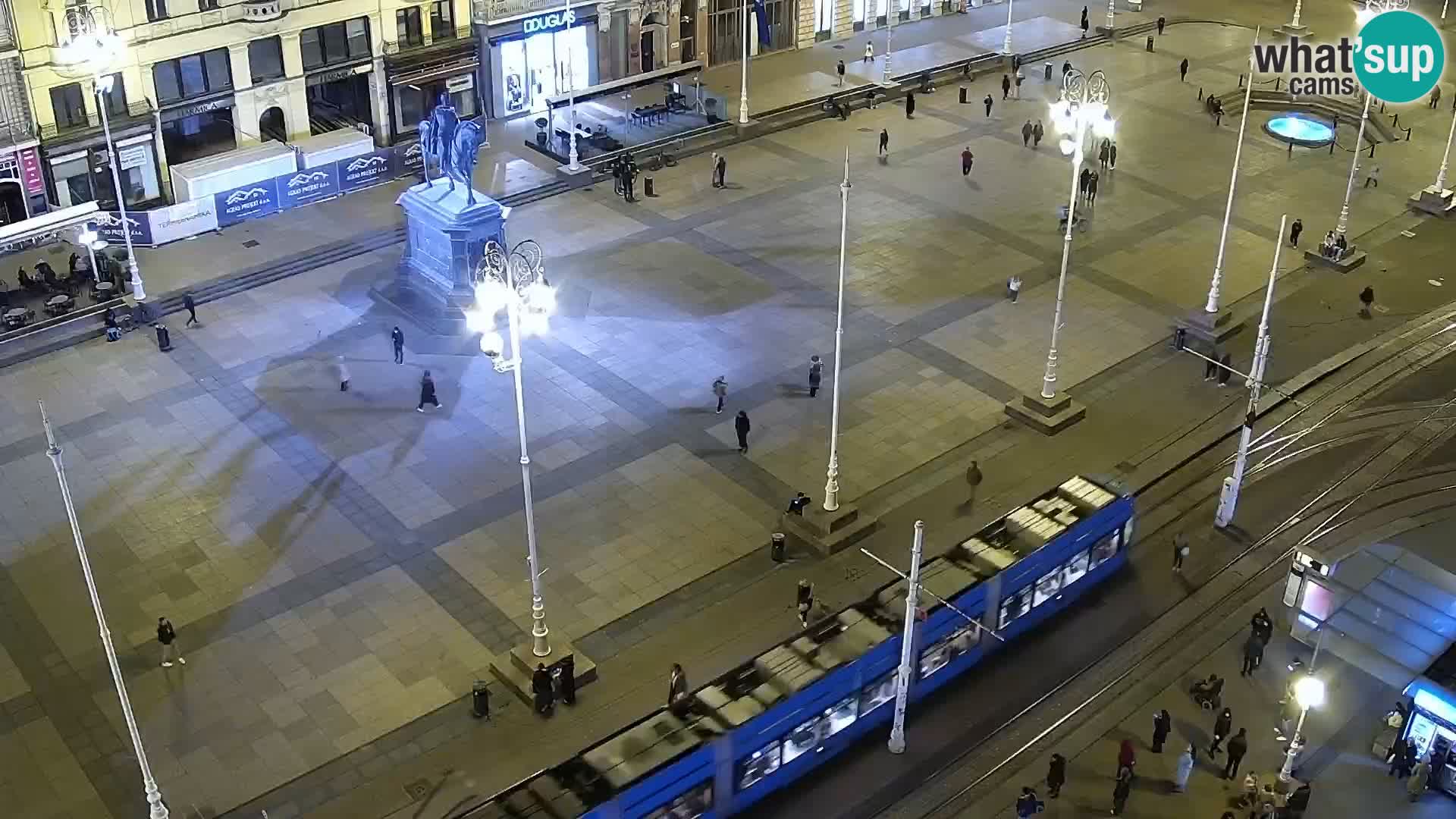 Plaza Ban Jelačić camera en vivo Zagreb – Hotel Dubrovnik