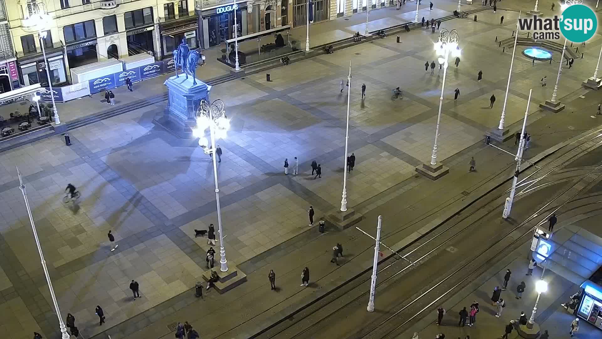 Piazza Ban Jelačić livecam Zagreb – Hotel Dubrovnik