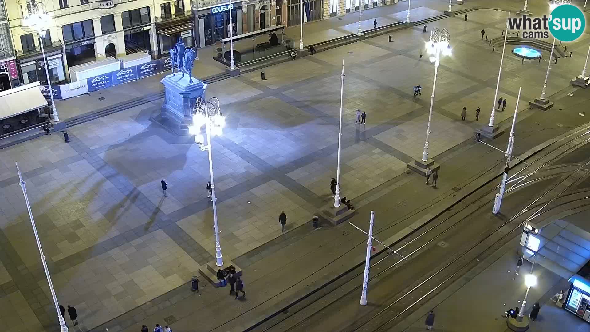 Ban Jelačić Platz  Live webcam Zagreb – Hotel Dubrovnik