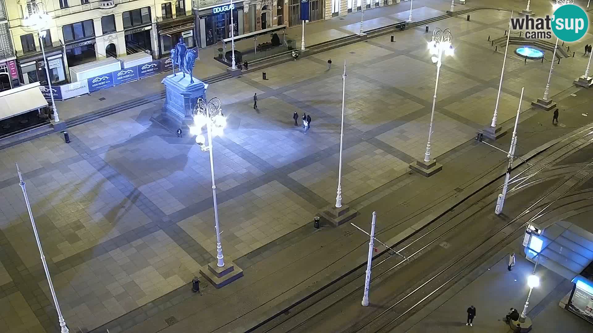 Ban Jelačić live cam Zagreb – Hotel Dubrovnik