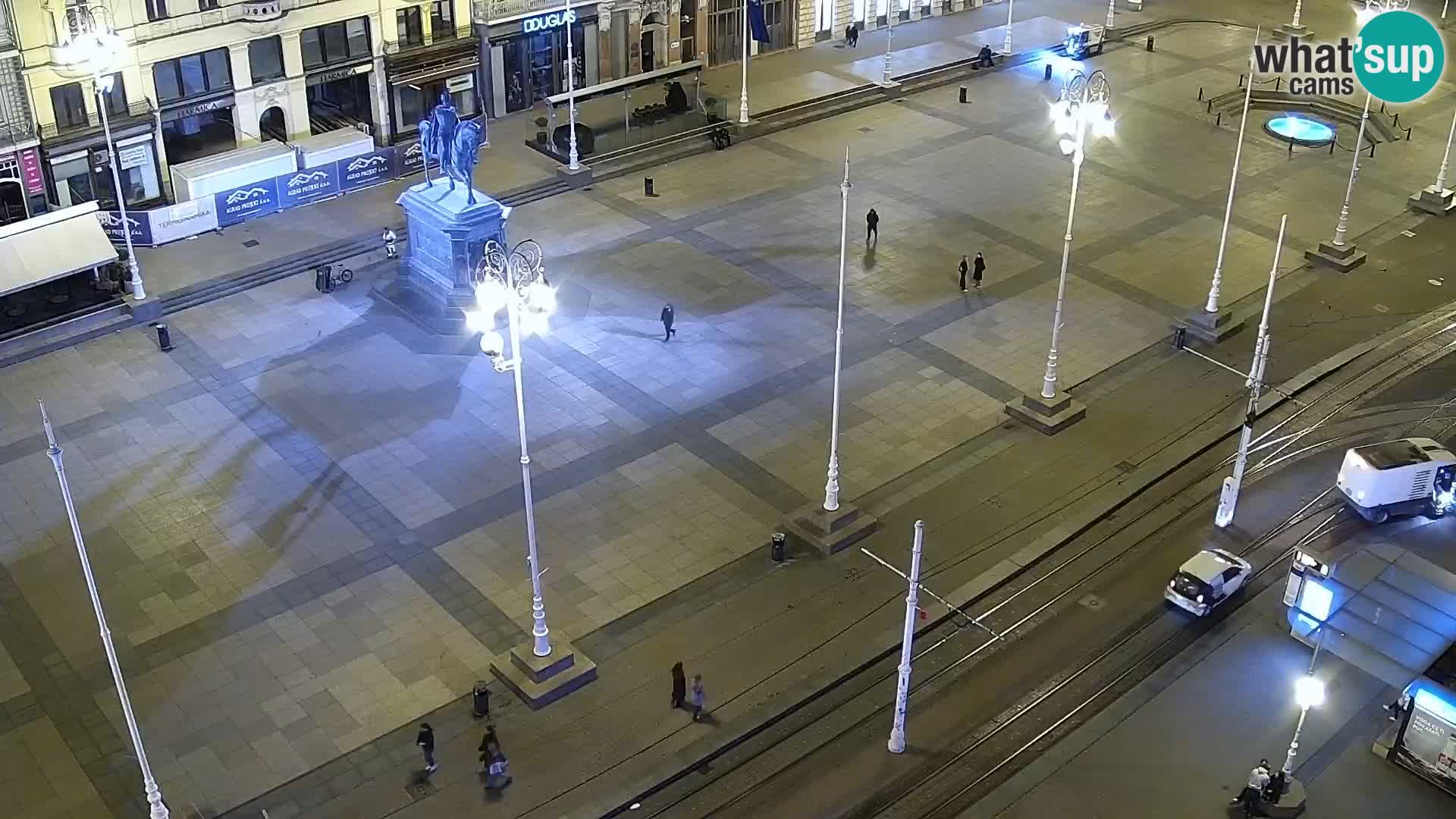 Ban Jelačić live cam Zagreb – Hotel Dubrovnik