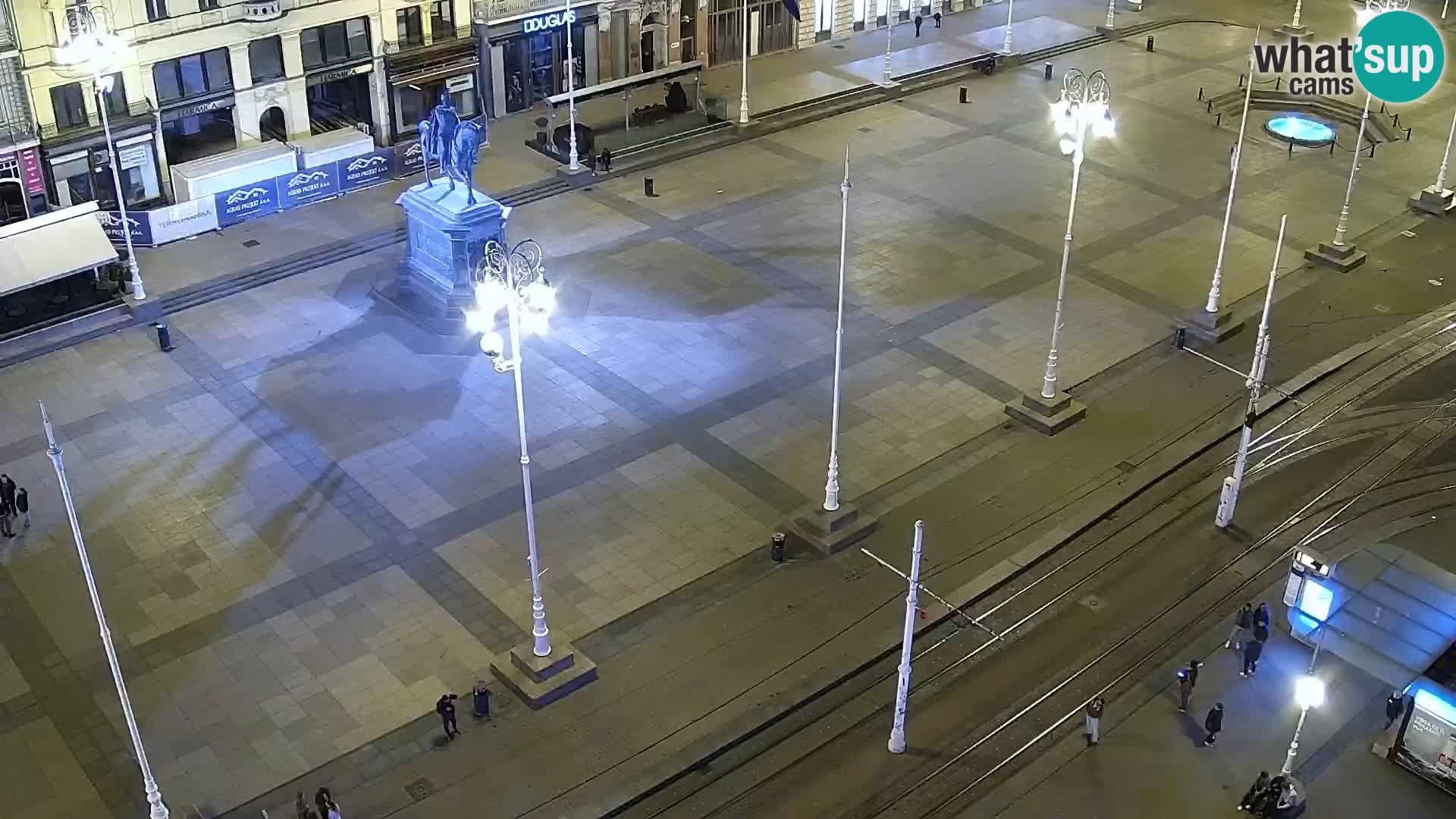 Plaza Ban Jelačić camera en vivo Zagreb – Hotel Dubrovnik