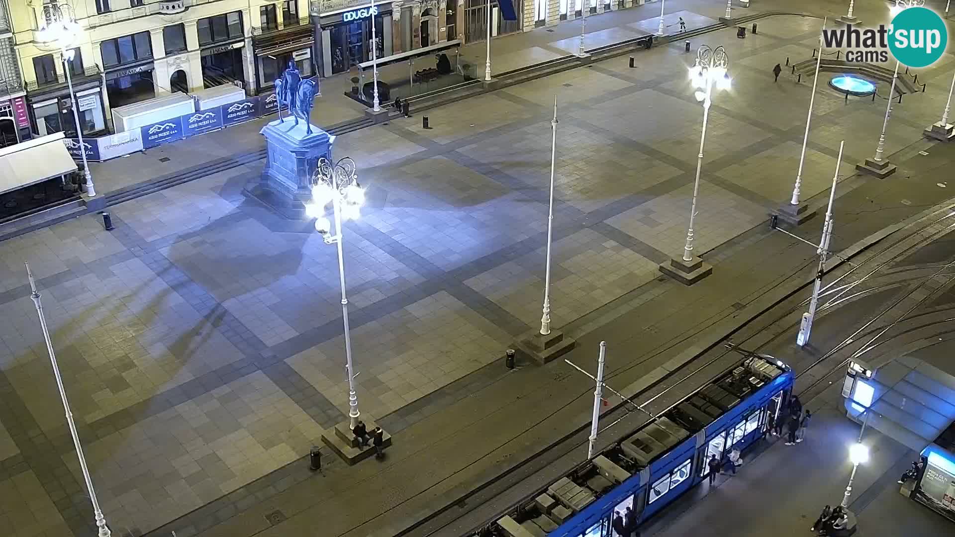 Piazza Ban Jelačić livecam Zagreb – Hotel Dubrovnik