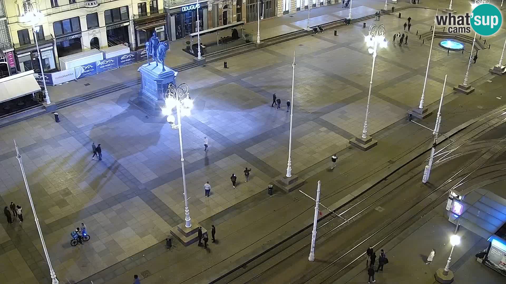 Ban Jelačić live cam Zagreb – Hotel Dubrovnik