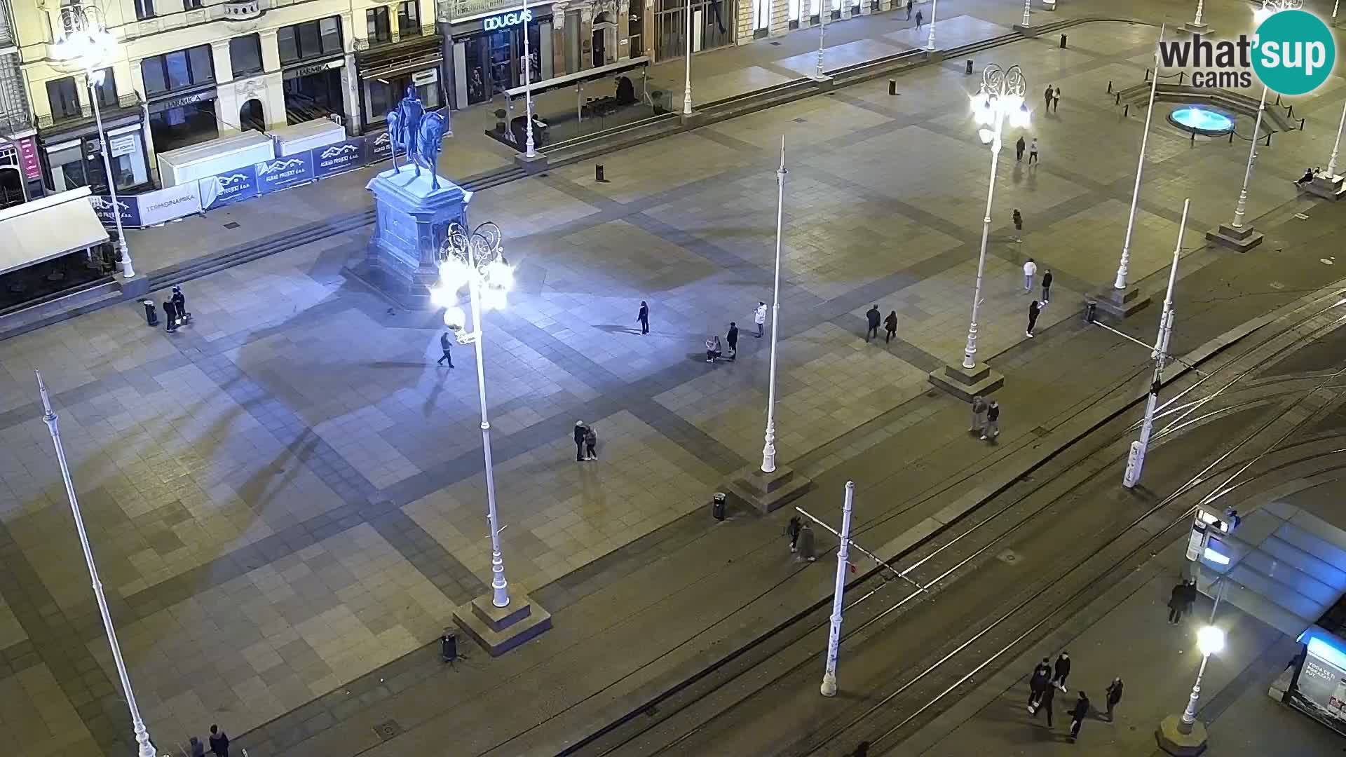 Ban Jelačić Platz  Live webcam Zagreb – Hotel Dubrovnik