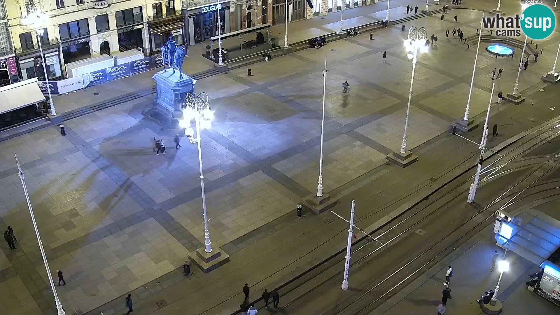 Zagabria – piazza Ban Jelačić