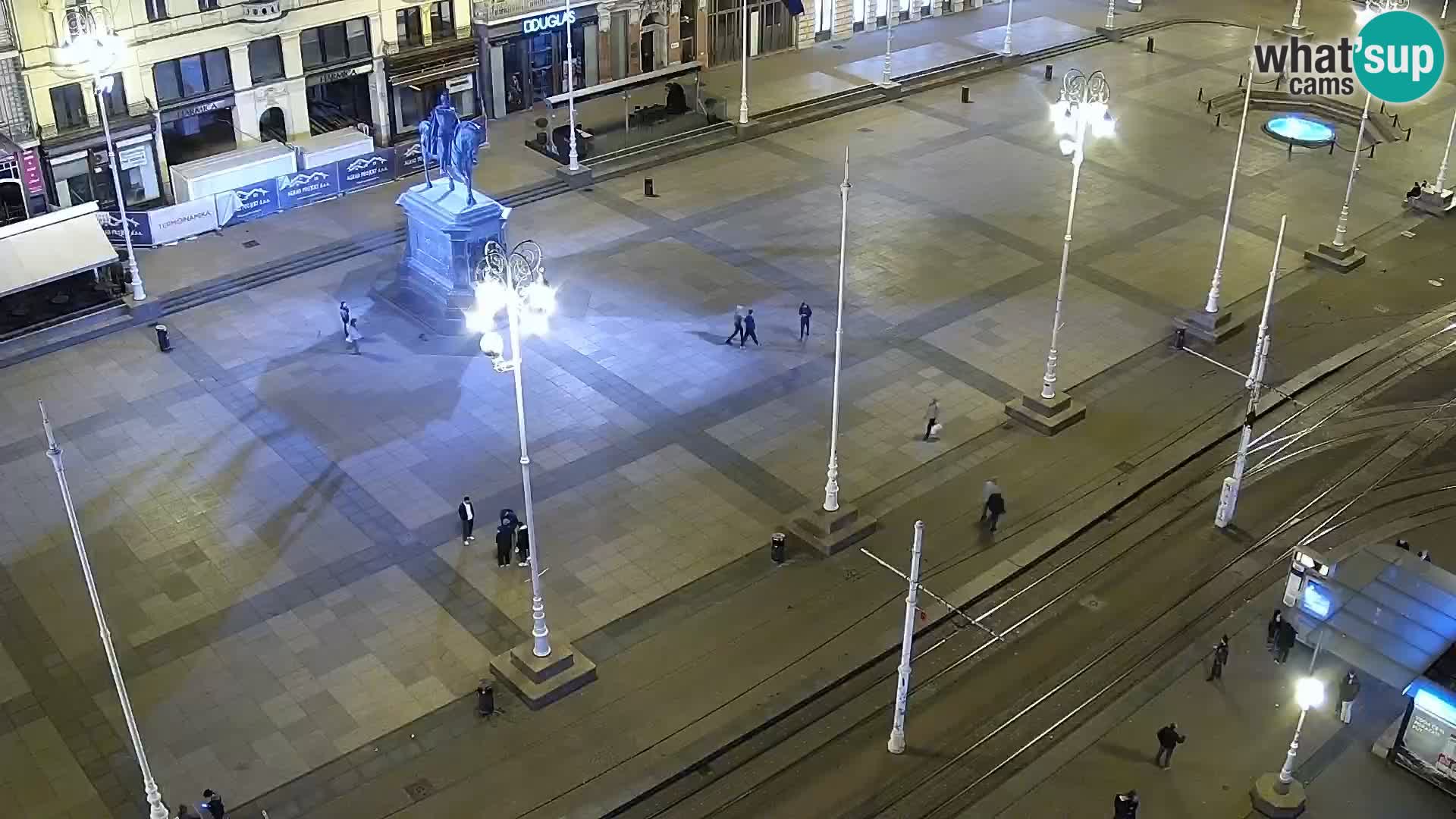 Webcam live Zagreb – Ban Jelačić Platz