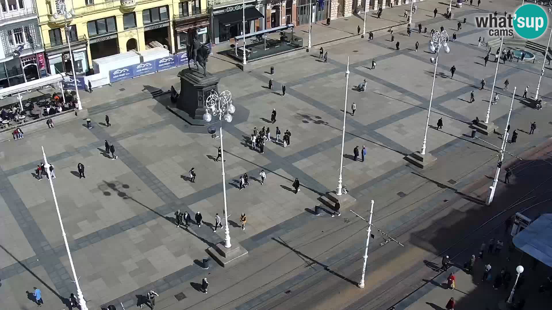 Webcam Zagreb – Ban Jelačić square