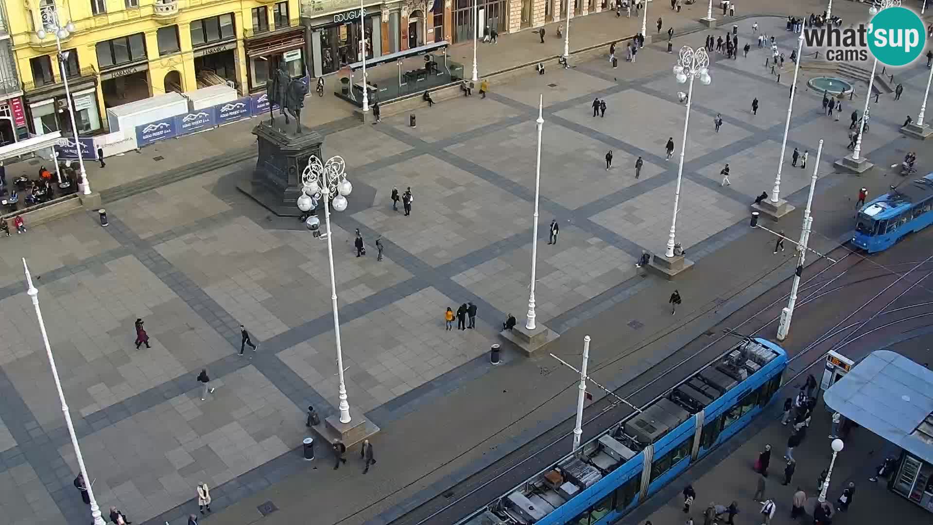 Ban Jelačić live cam Zagreb – Hotel Dubrovnik