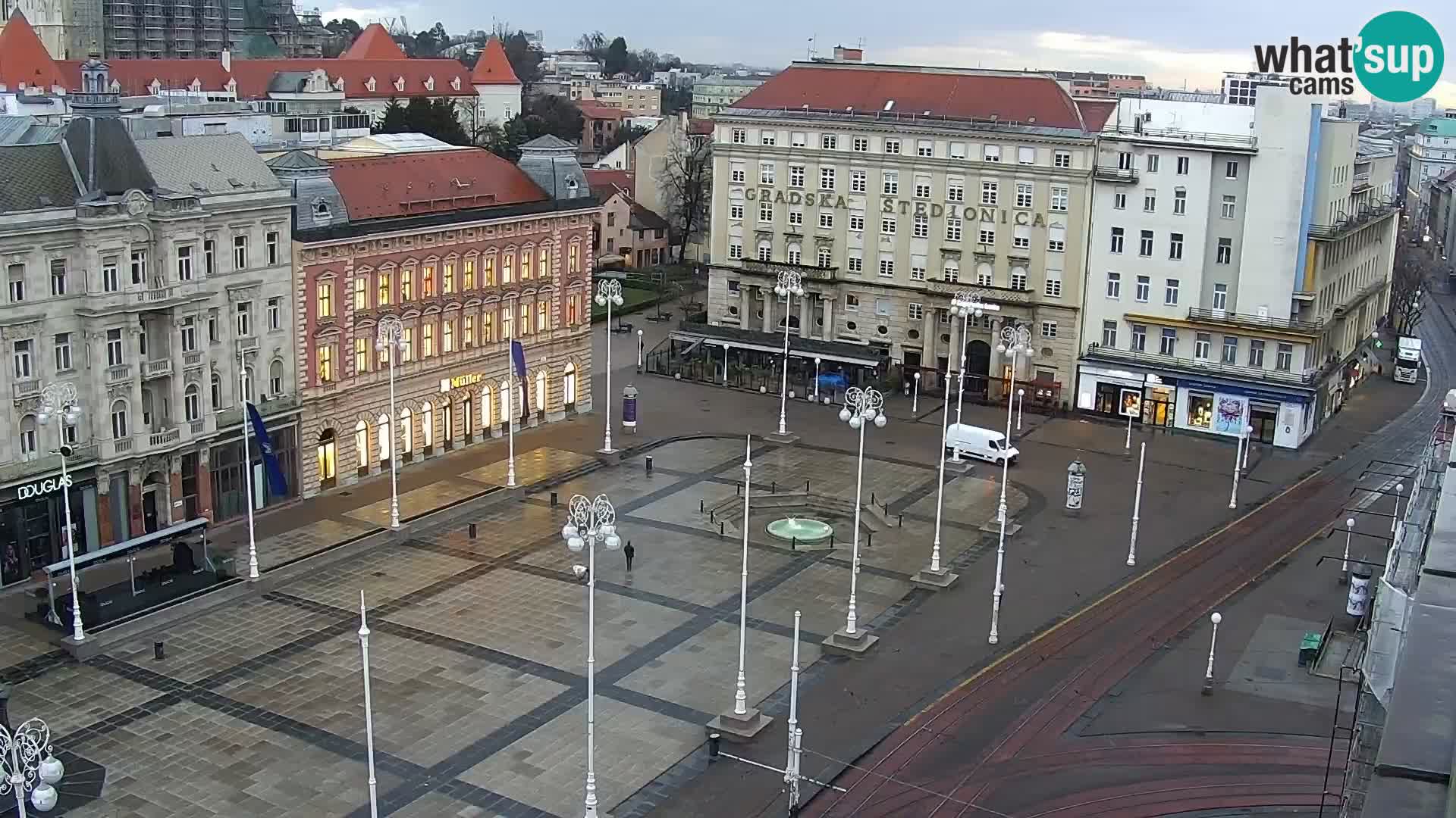 Webcam live Zagreb – Ban Jelačić Platz