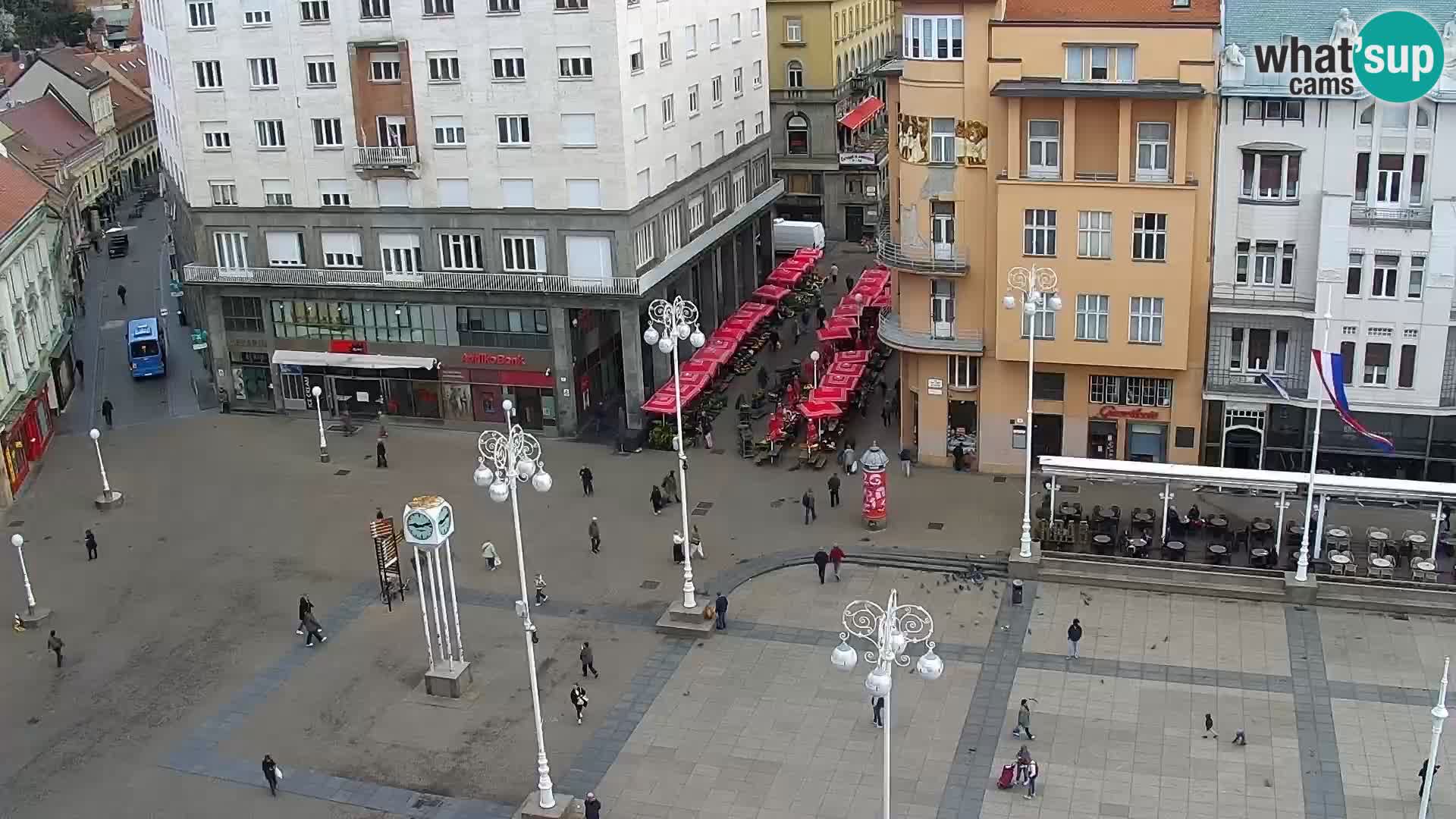 Webcam Zagreb – Plaza Ban Jelačić