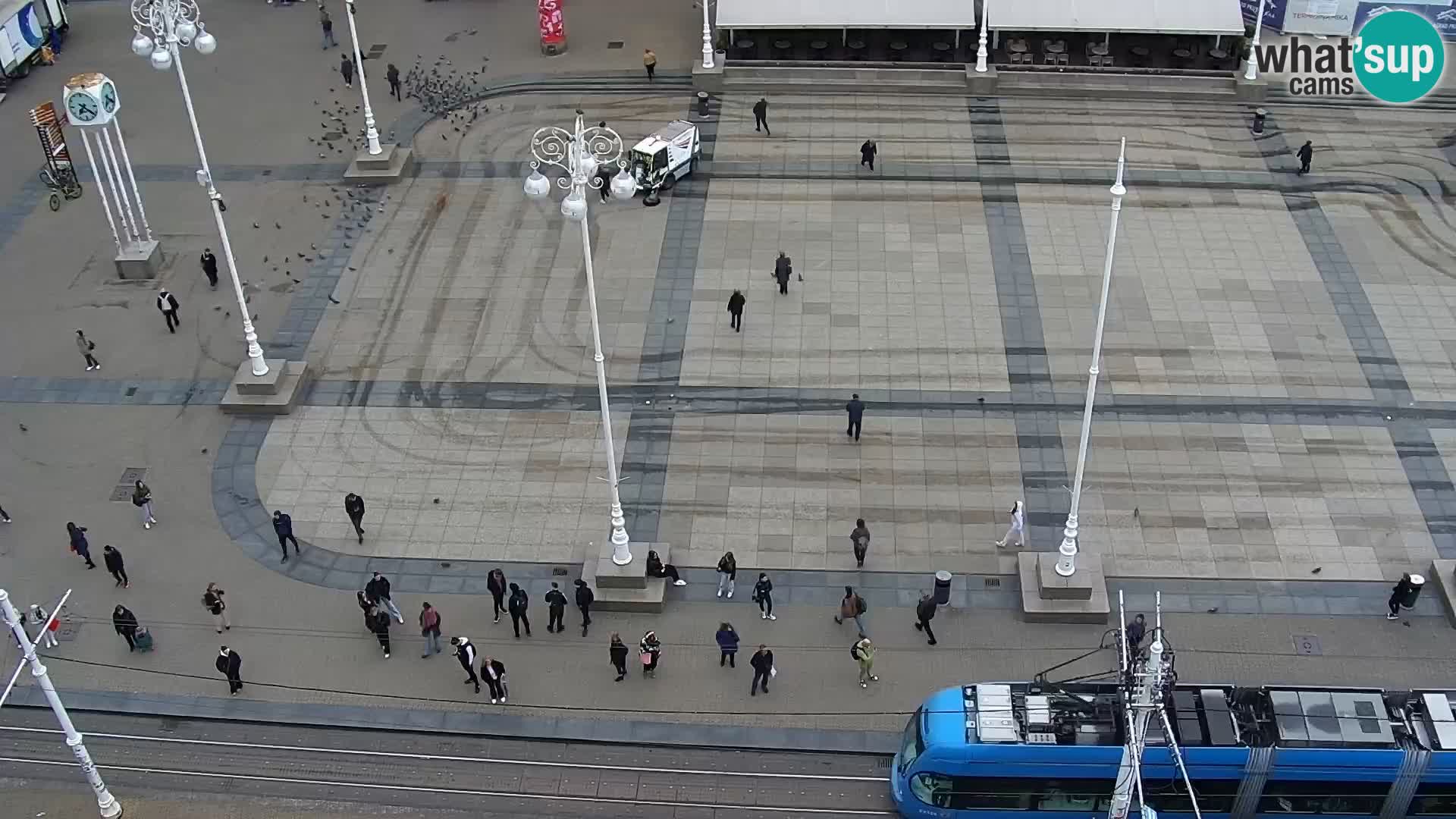 Plaza Ban Jelačić camera en vivo Zagreb – Hotel Dubrovnik