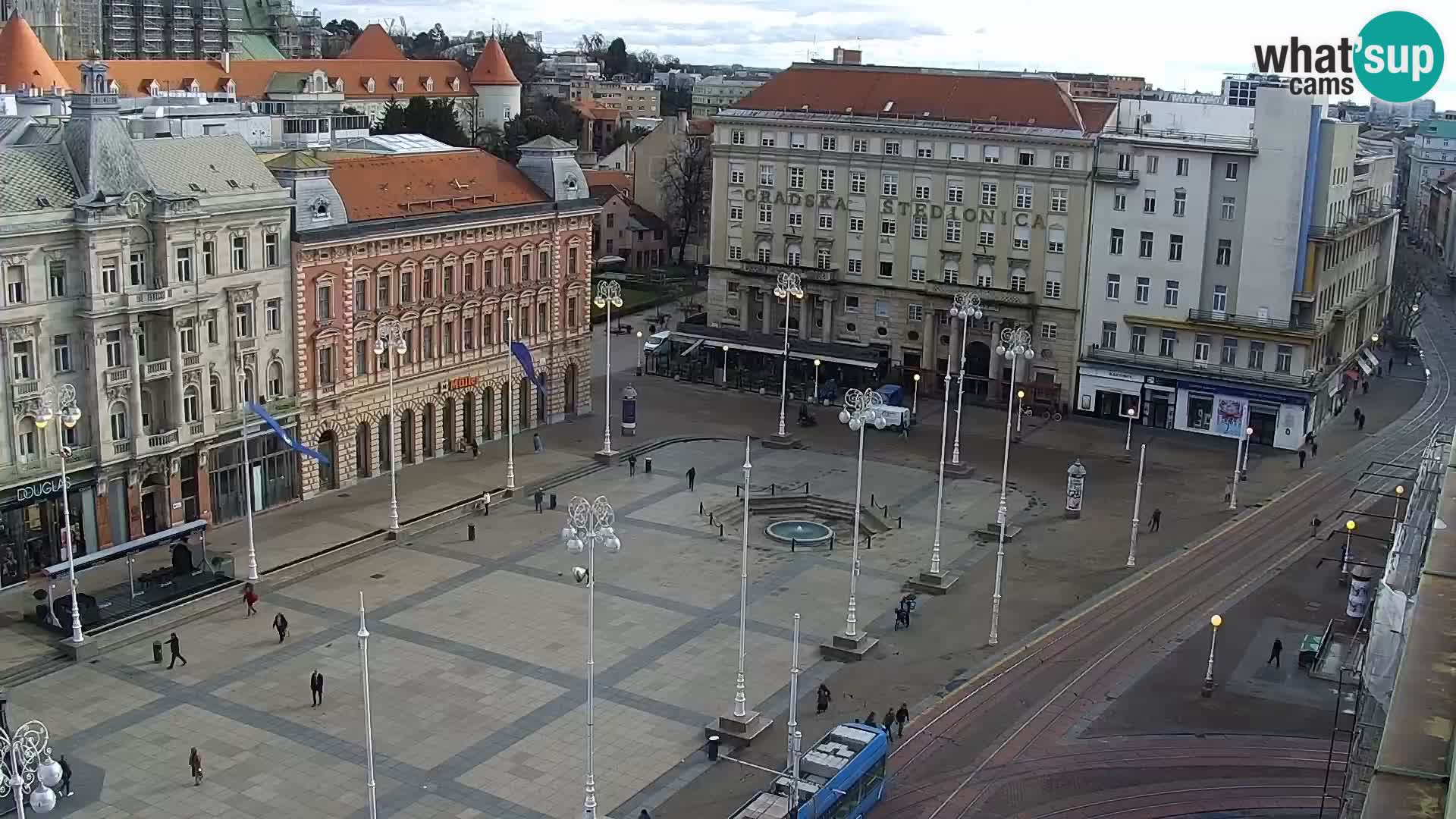 Webcam Zagreb – Plaza Ban Jelačić