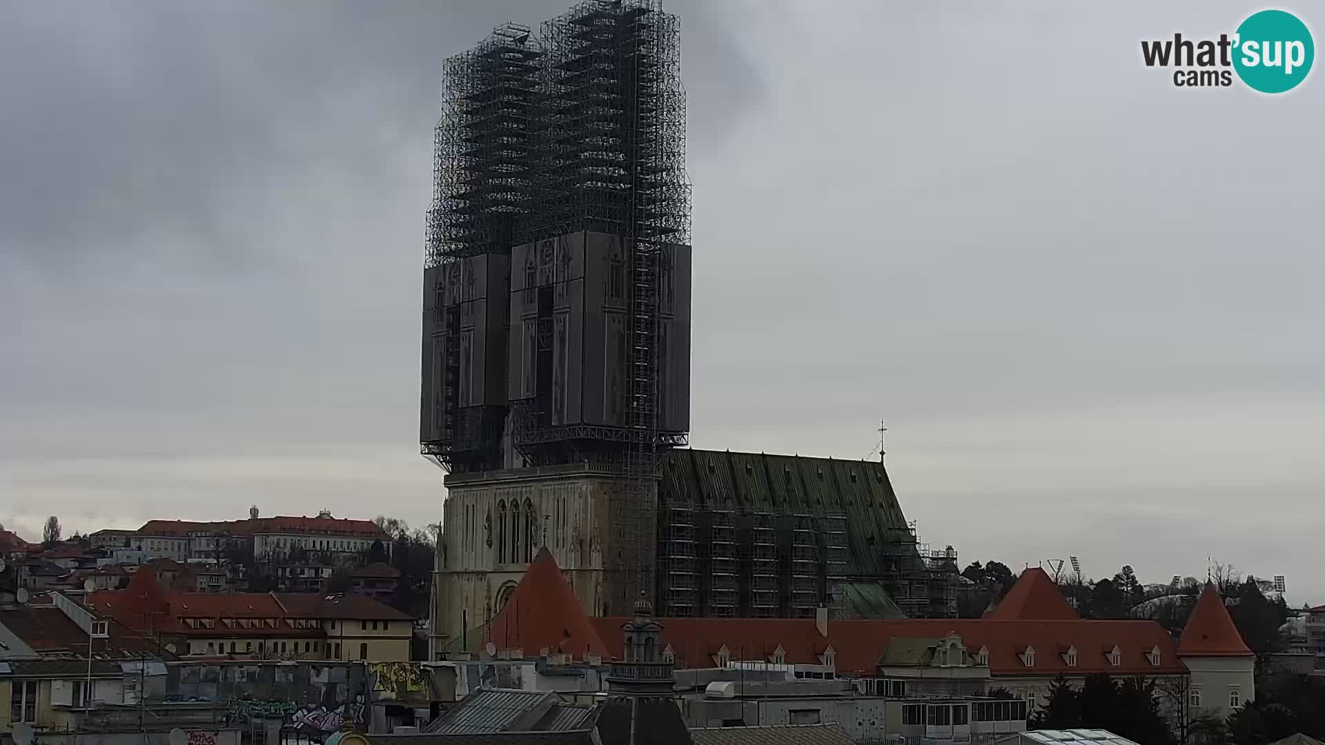 Trg Bana Jelačića web kamera Zagreb – Hotel Dubrovnik