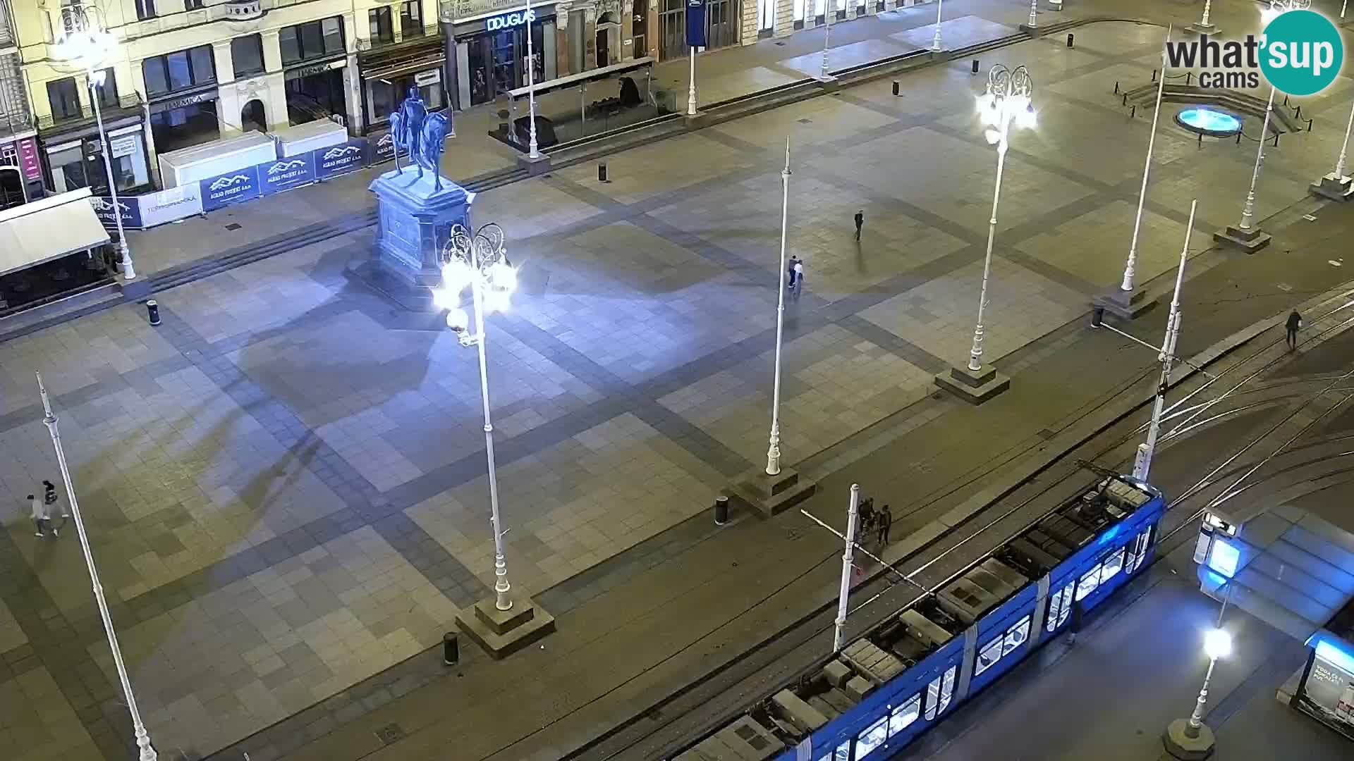 Webcam live Zagreb – Piazza Ban Jelačić