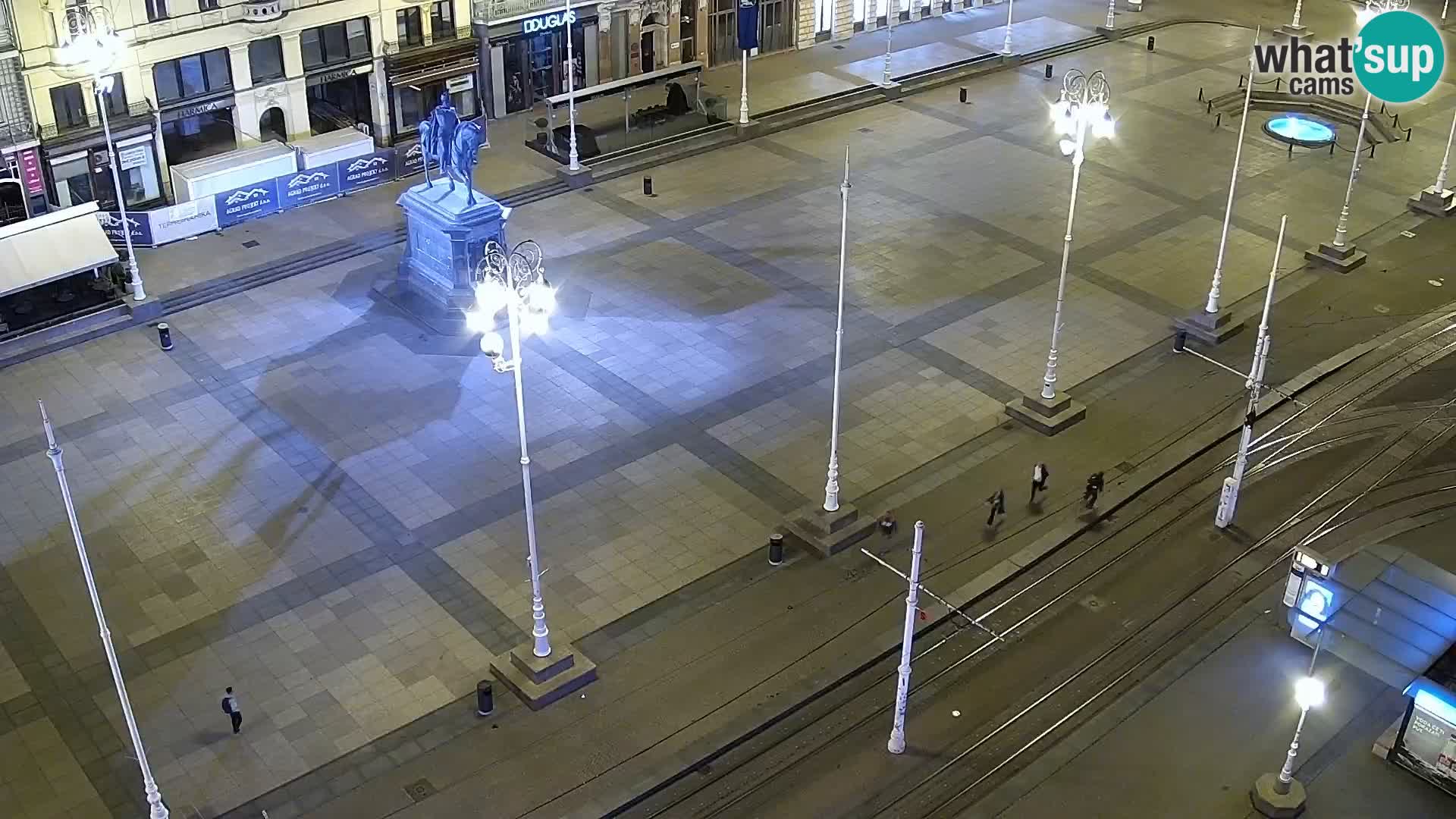 Piazza Ban Jelačić livecam Zagreb – Hotel Dubrovnik