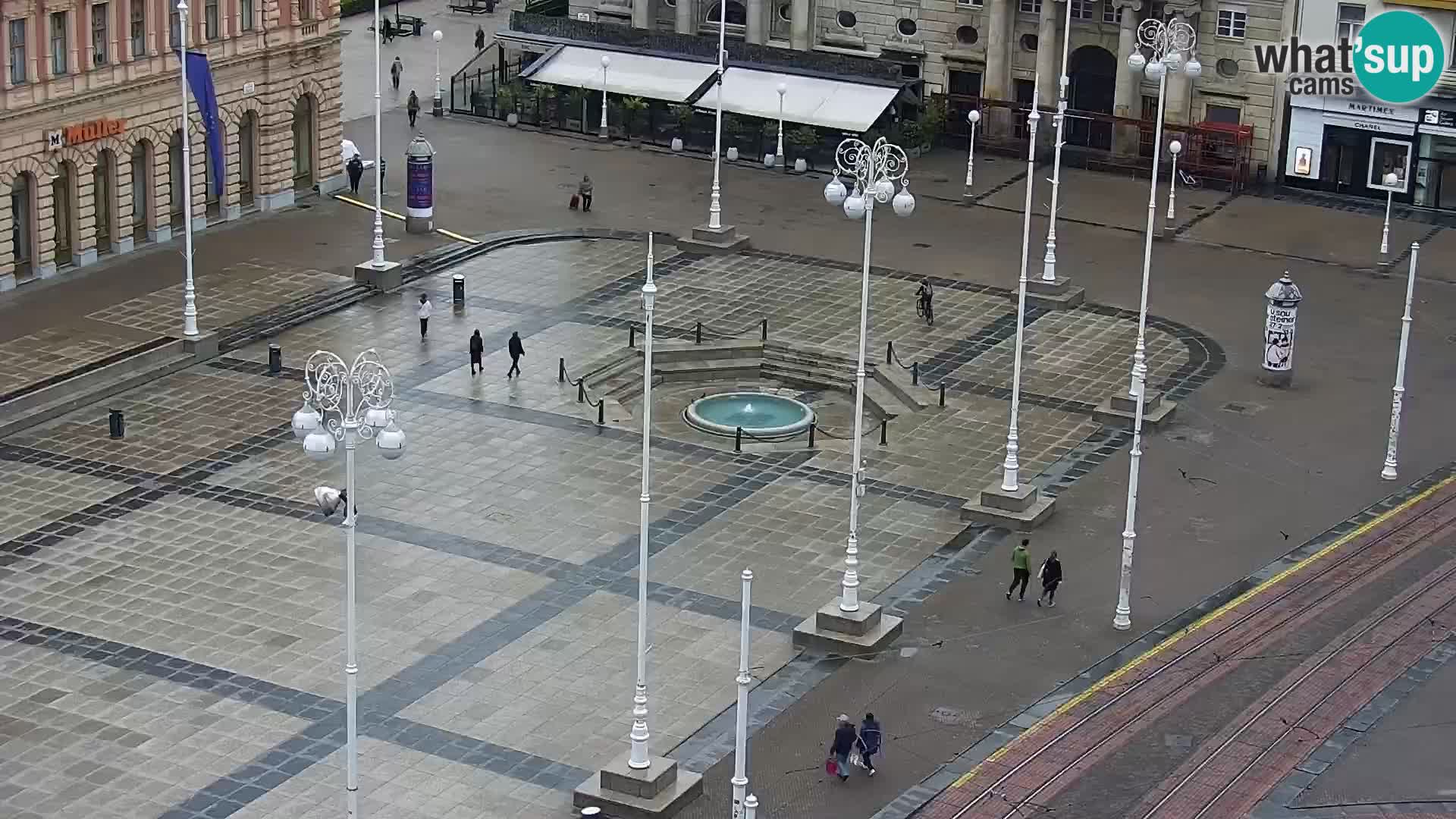 Webcam live Zagreb – Ban Jelačić Platz