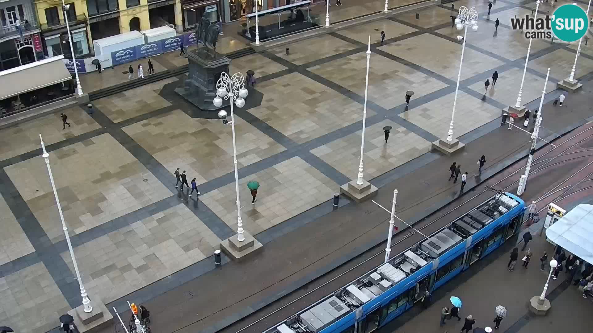 Ban Jelačić Platz  Live webcam Zagreb – Hotel Dubrovnik