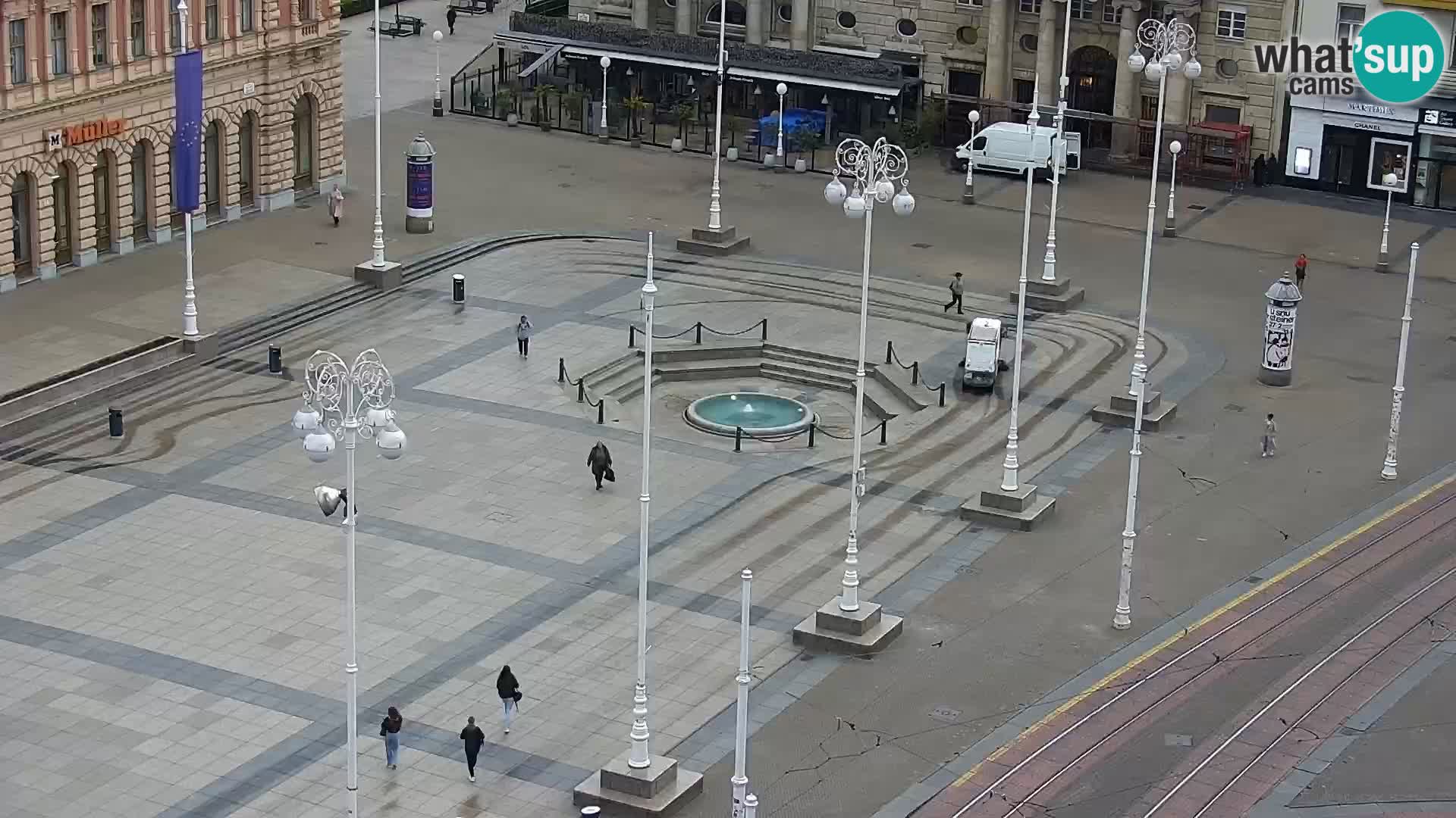 Webcam Zagreb – Ban Jelačić square