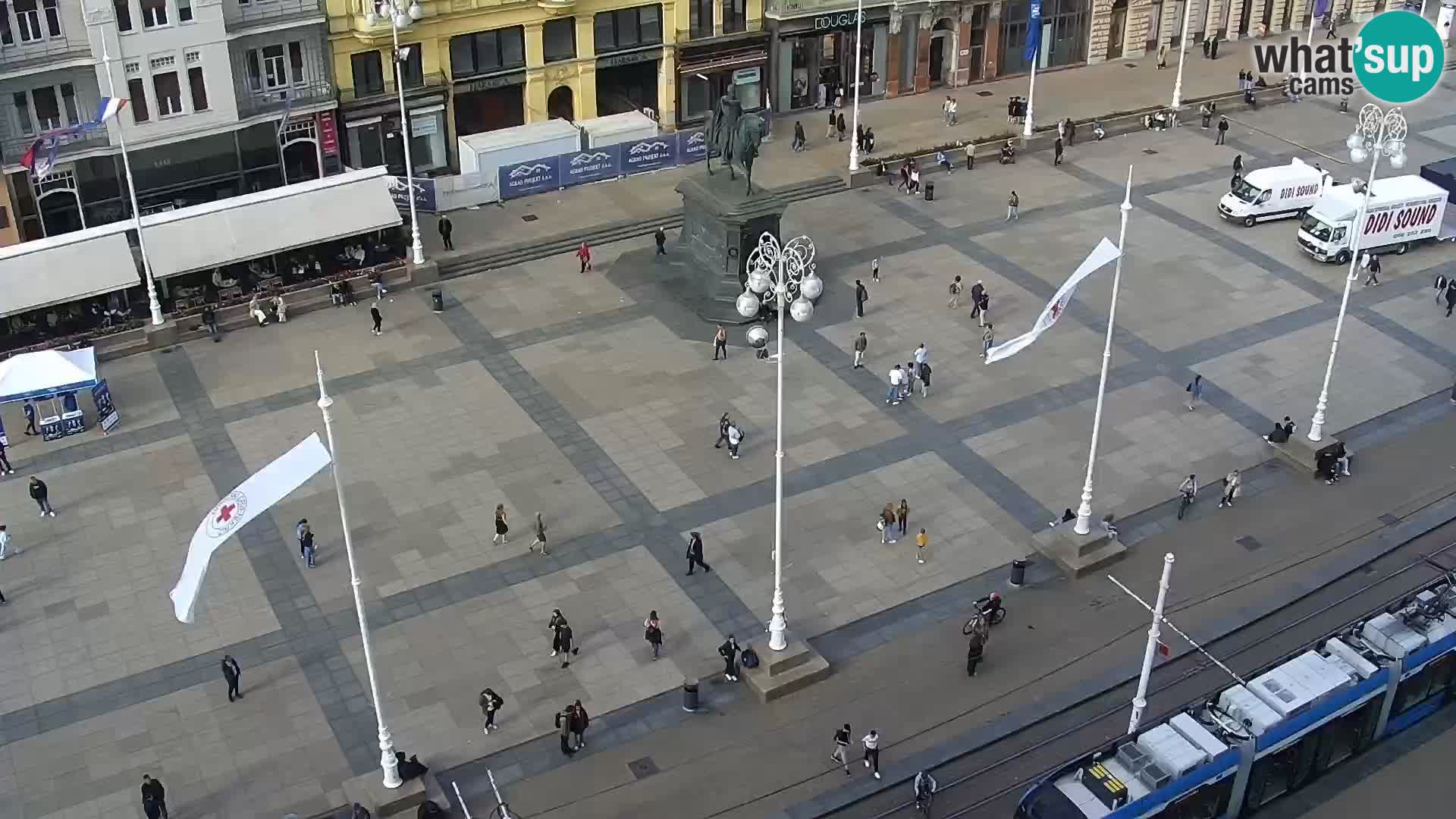 Webcam Zagreb – Ban Jelačić square
