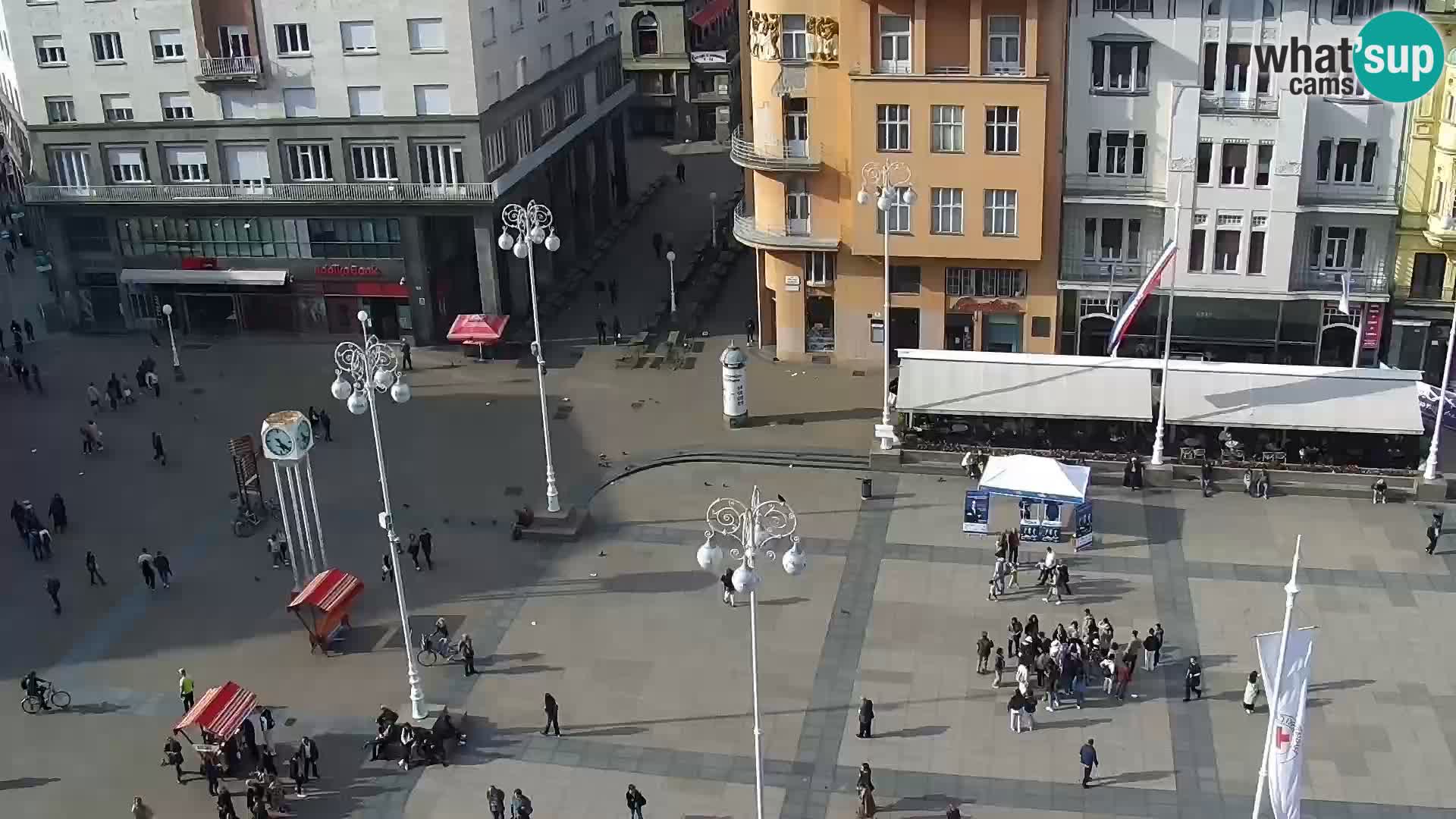 Webcam Zagreb – Plaza Ban Jelačić