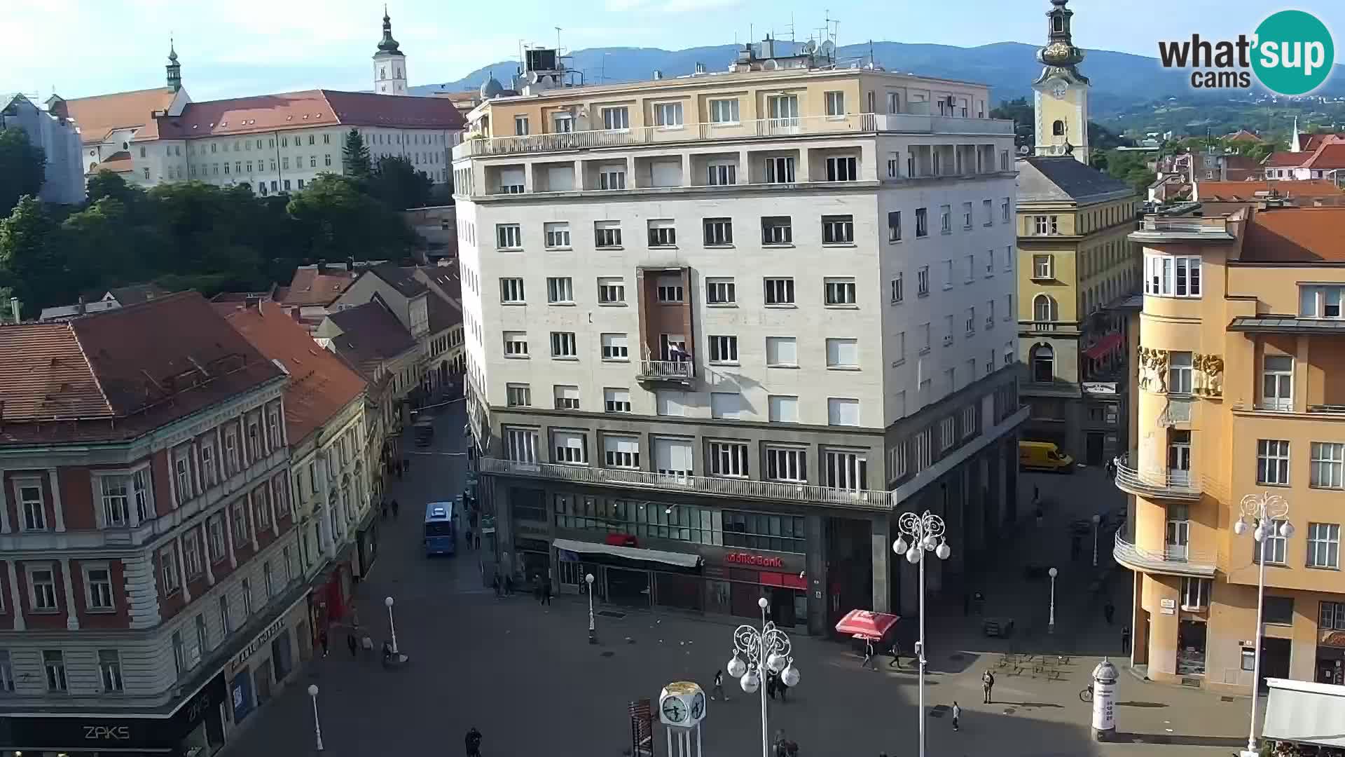 Webcam Zagreb – Carré Ban Jelačić