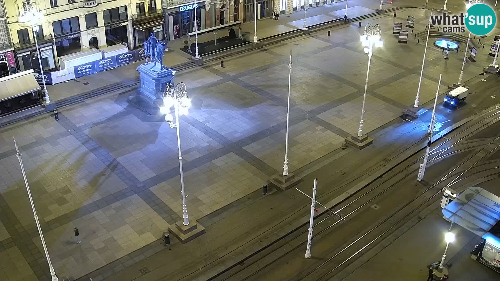 Webcam live Zagreb – Piazza Ban Jelačić