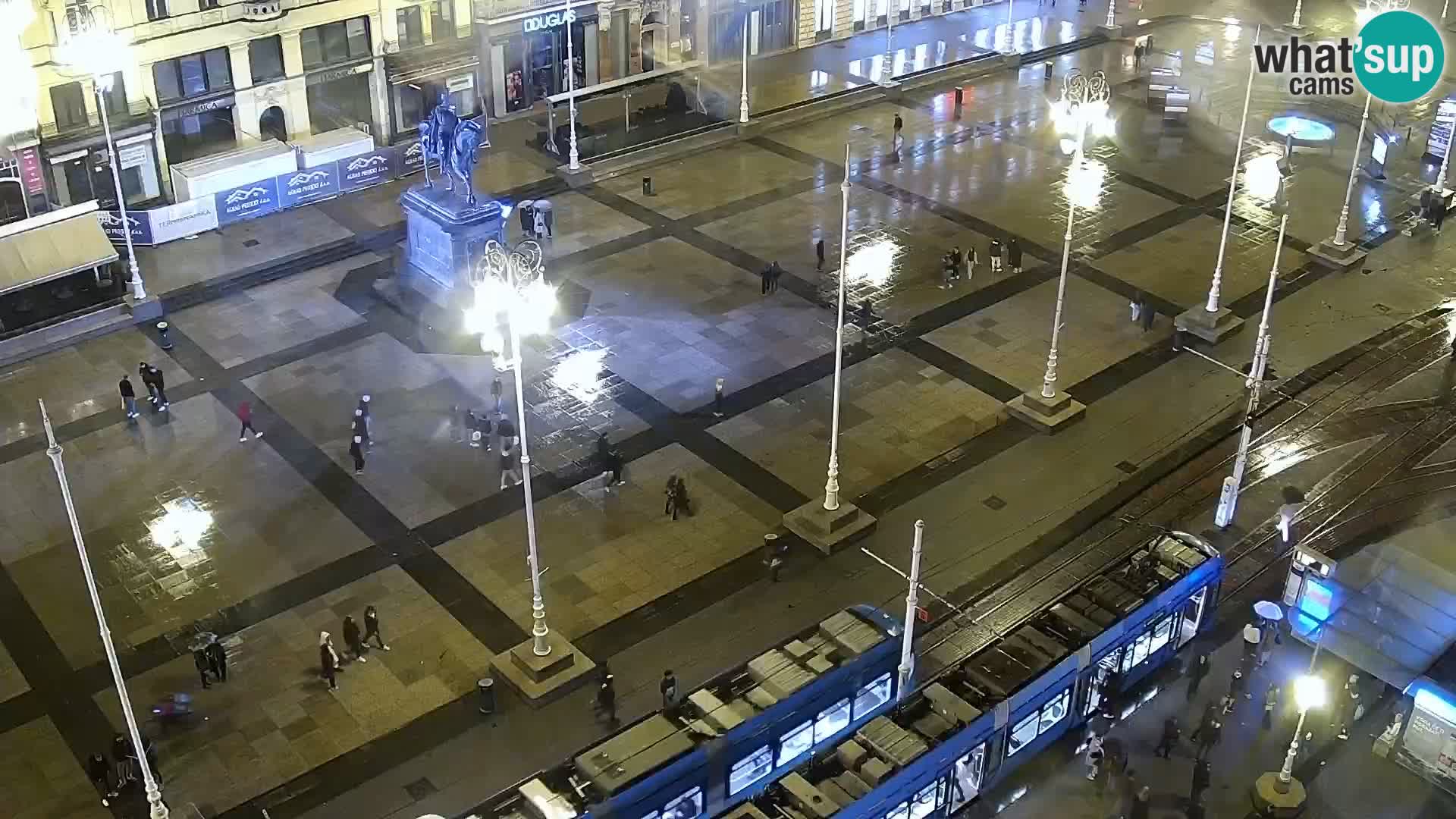 LIVE Webcam Zagreb Hotel Dubrovnik | Ban Jelačić square