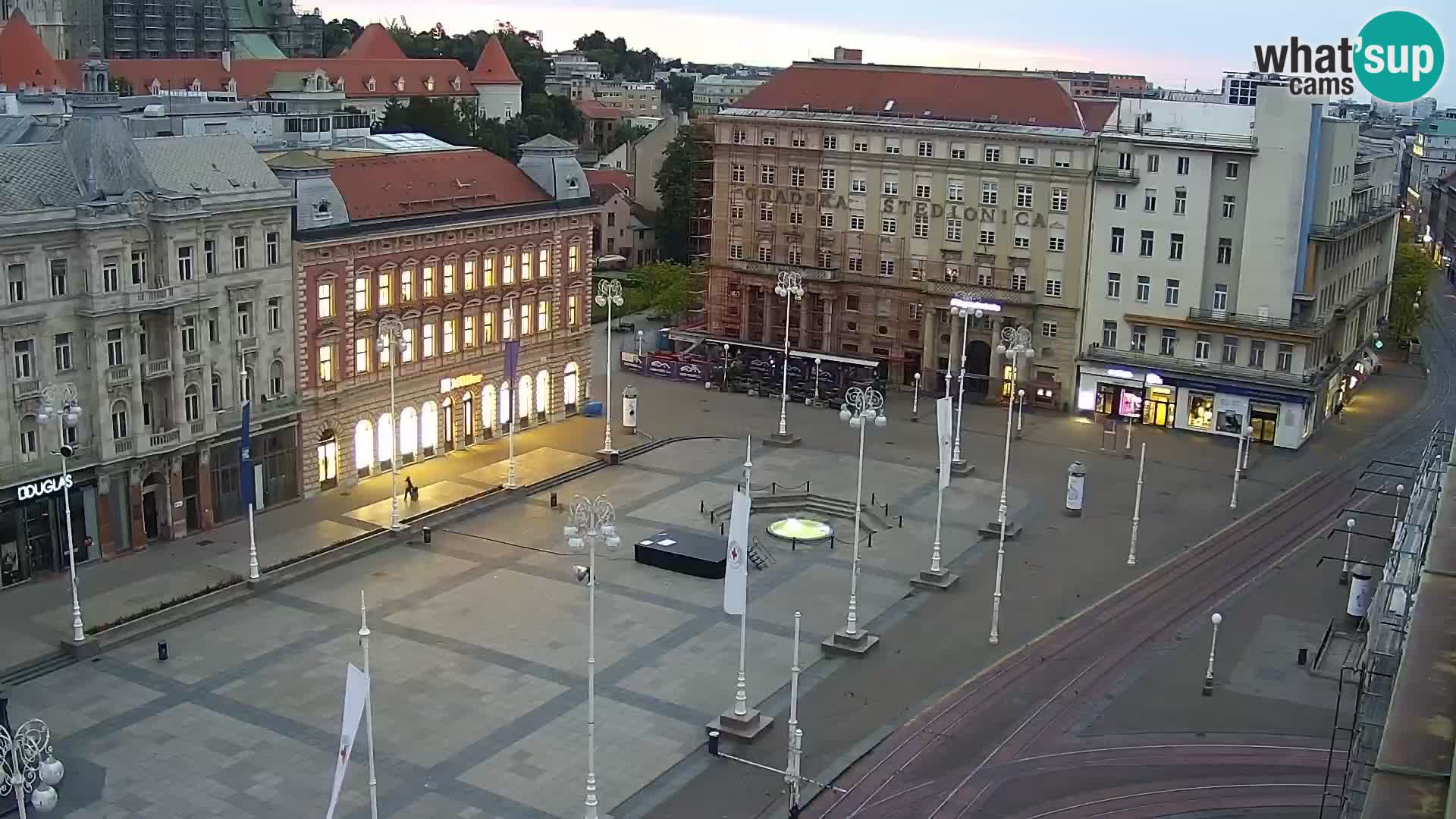 Webcam Zagreb – Ban Jelačić square