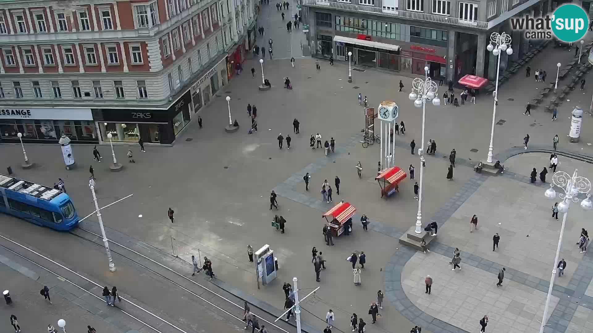 Webcam Zagreb – Ban Jelačić square