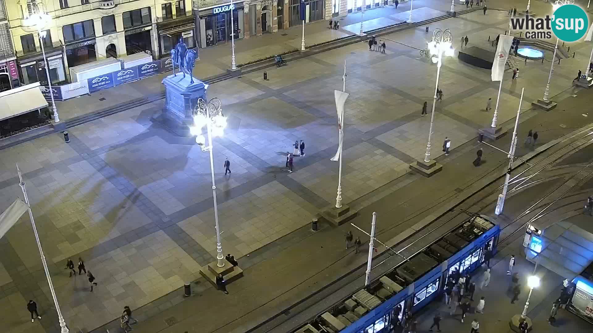 Webcam live Zagreb – Ban Jelačić Platz