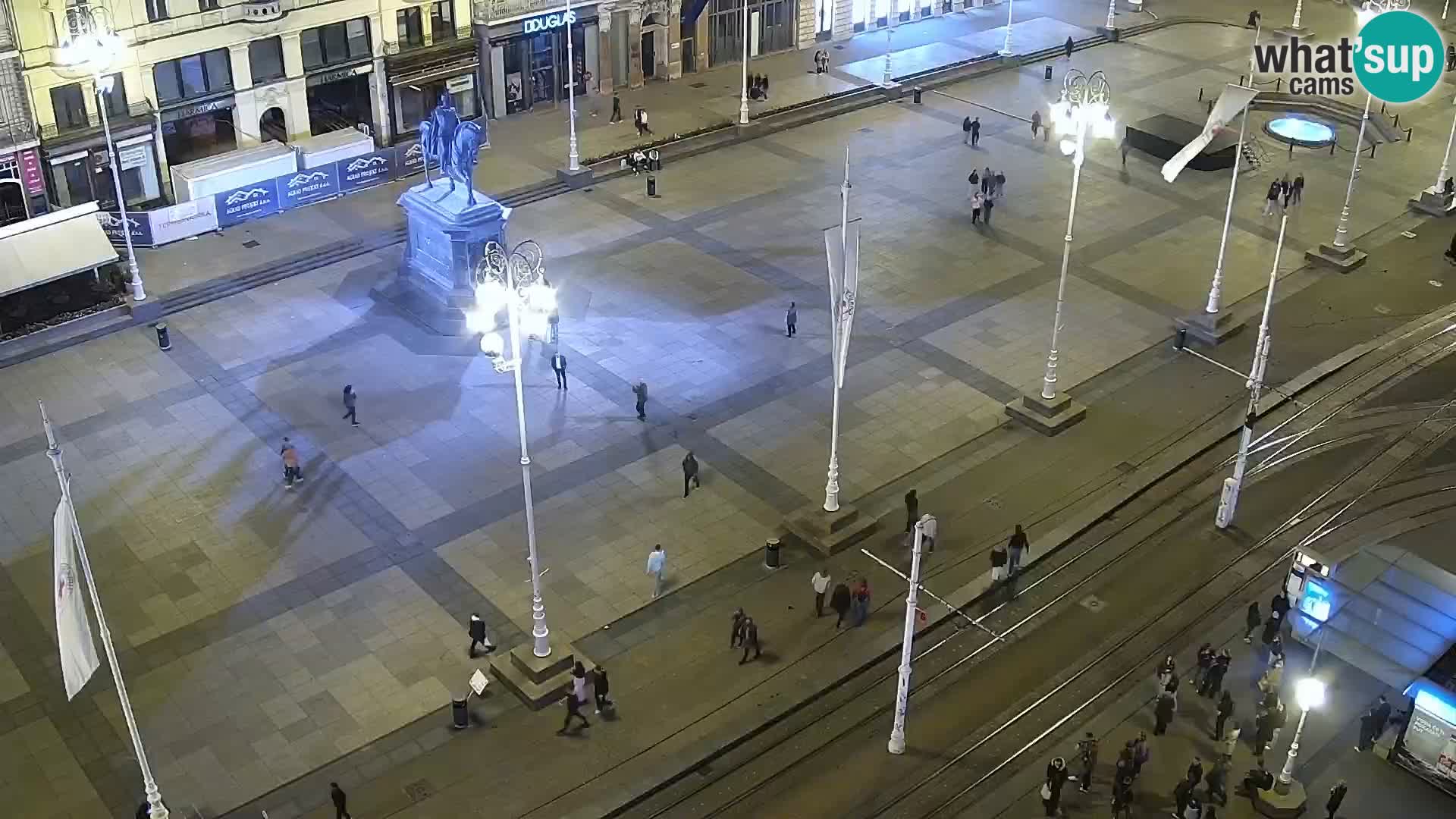 Plaza Ban Jelačić camera en vivo Zagreb – Hotel Dubrovnik