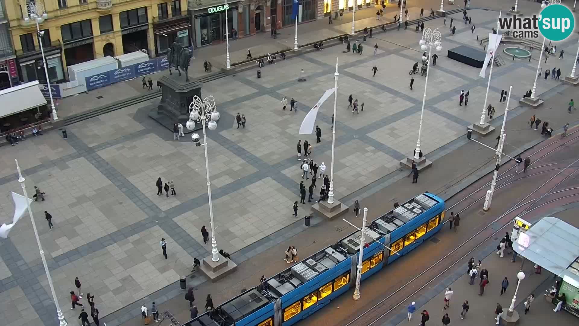 Webcam Zagreb – Ban Jelačić square