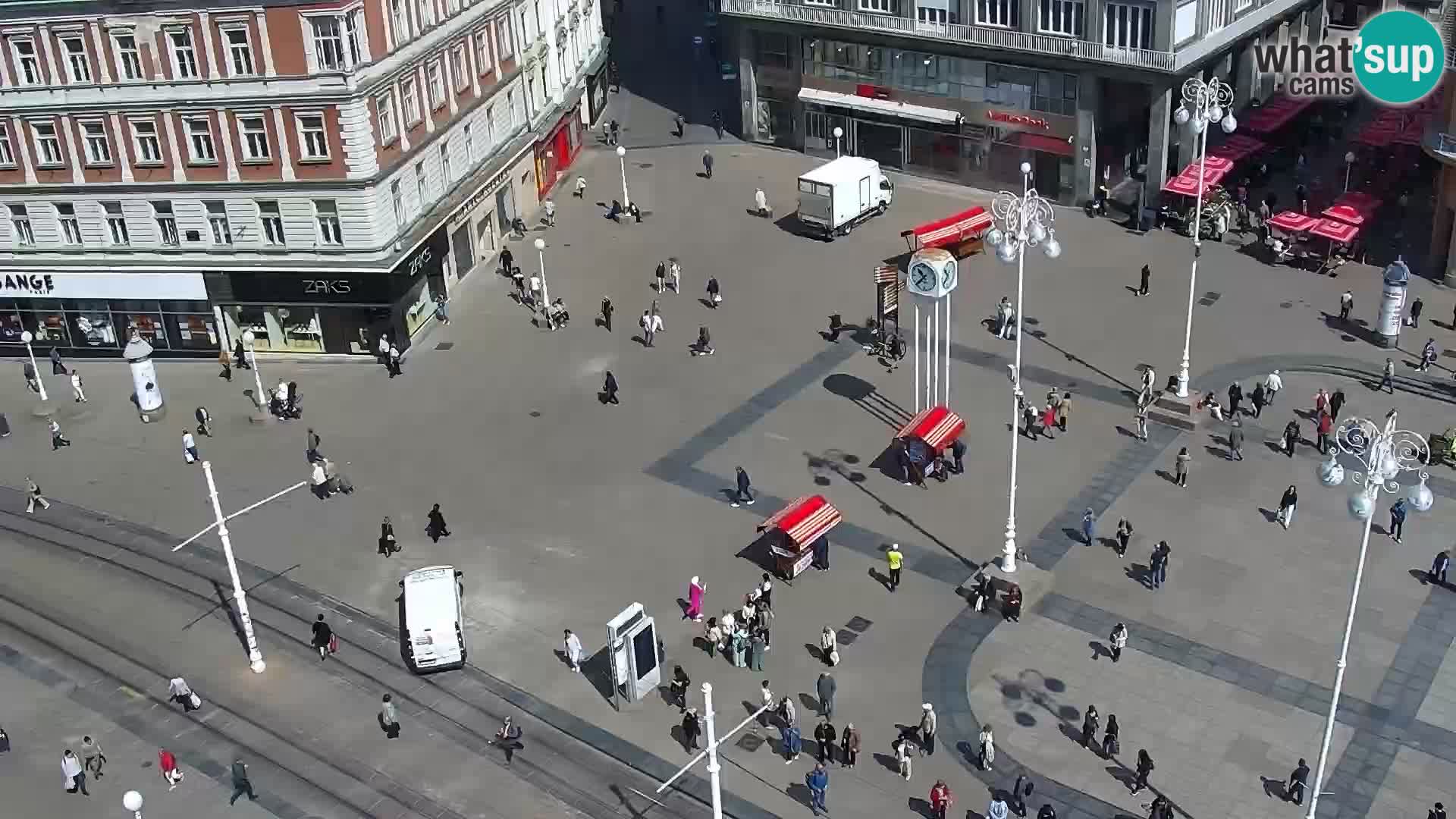 Webcam Zagreb – Ban Jelačić square