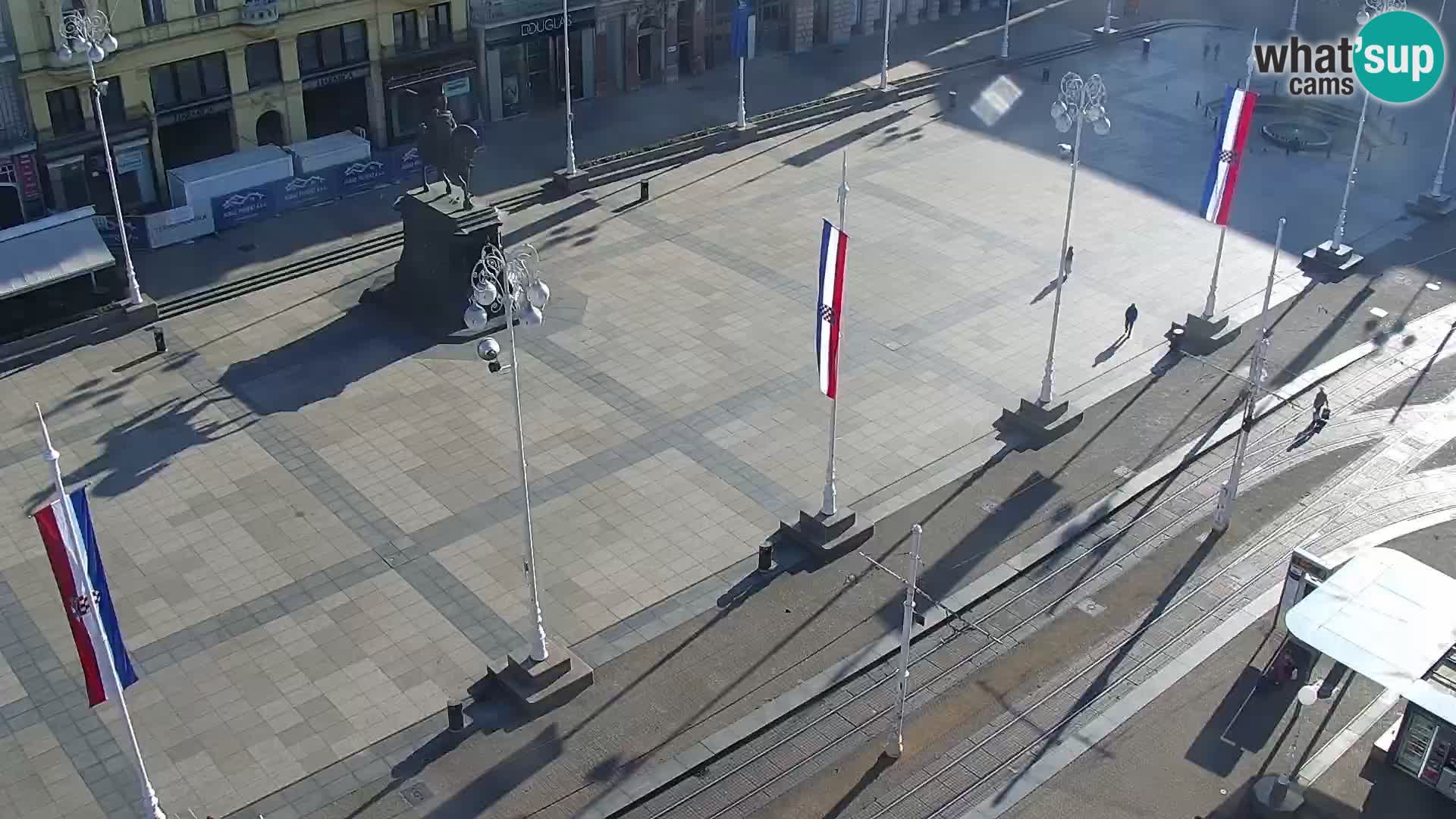 Plaza Ban Jelačić camera en vivo Zagreb – Hotel Dubrovnik