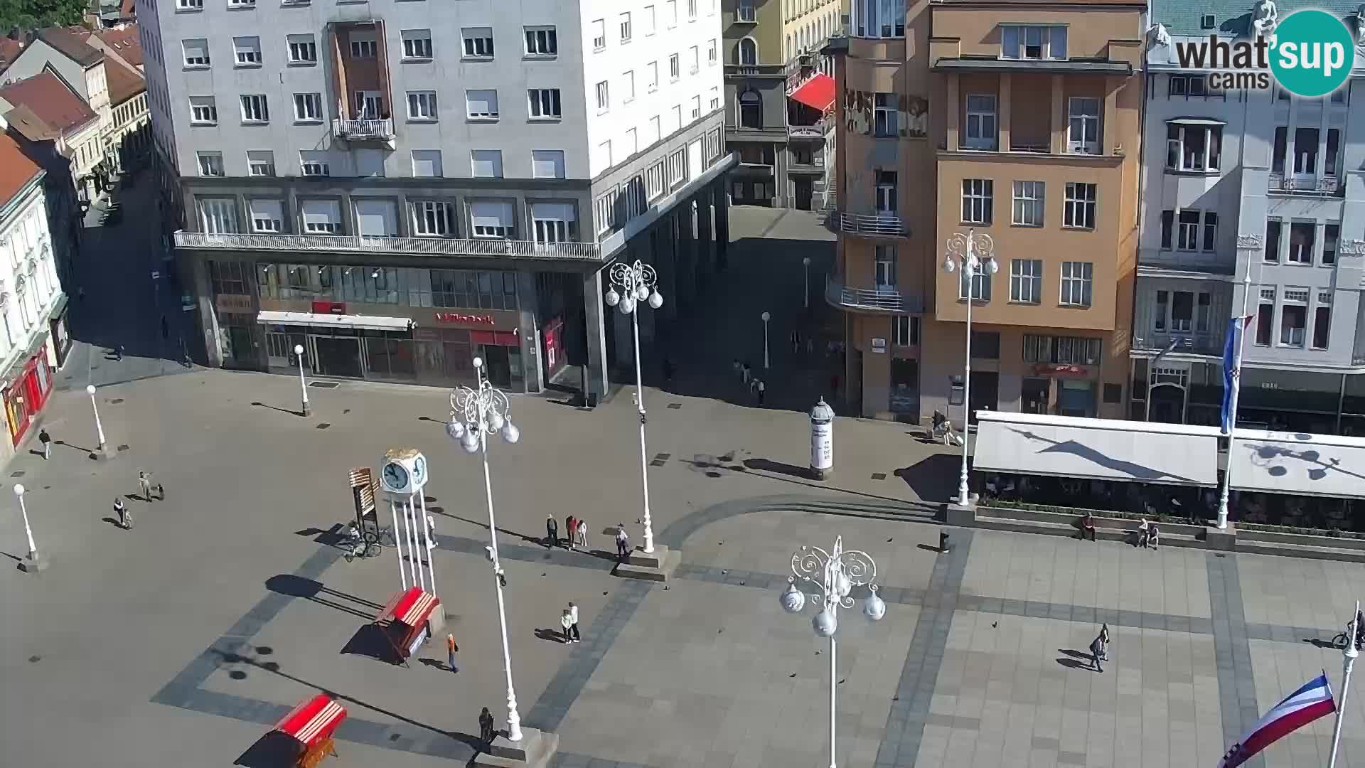 Webcam Zagreb – Ban Jelačić square