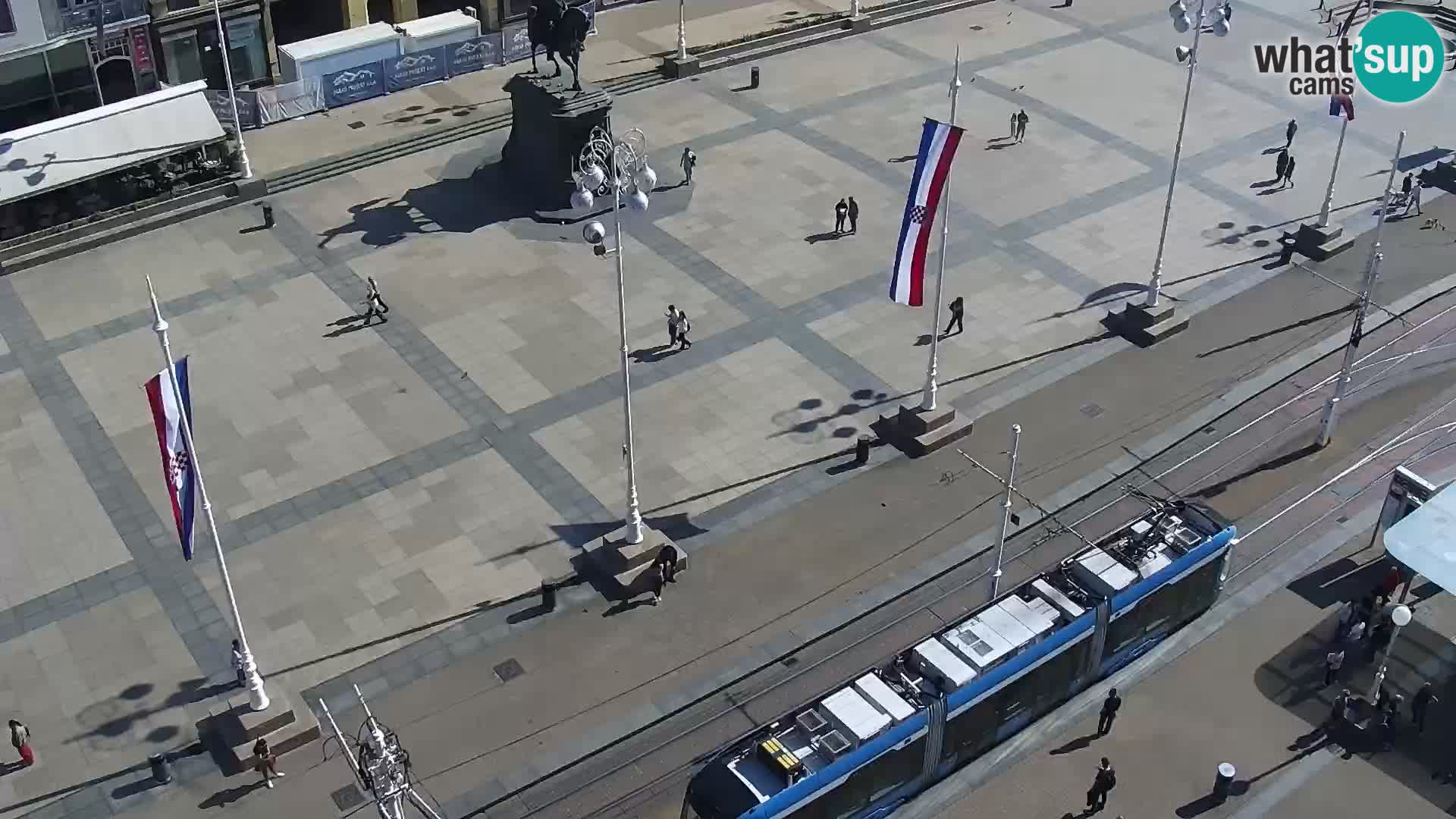 Ban Jelačić Platz  Live webcam Zagreb – Hotel Dubrovnik