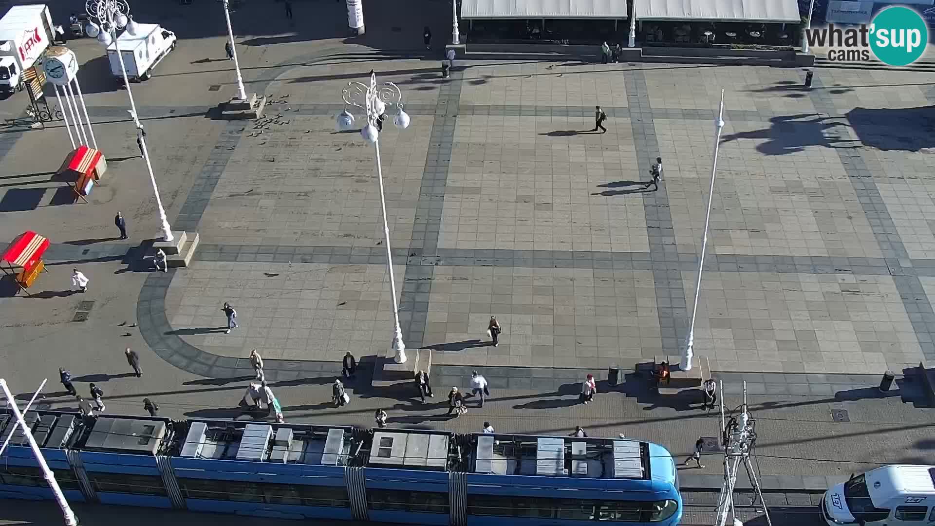 Webcam live Zagreb – Piazza Ban Jelačić