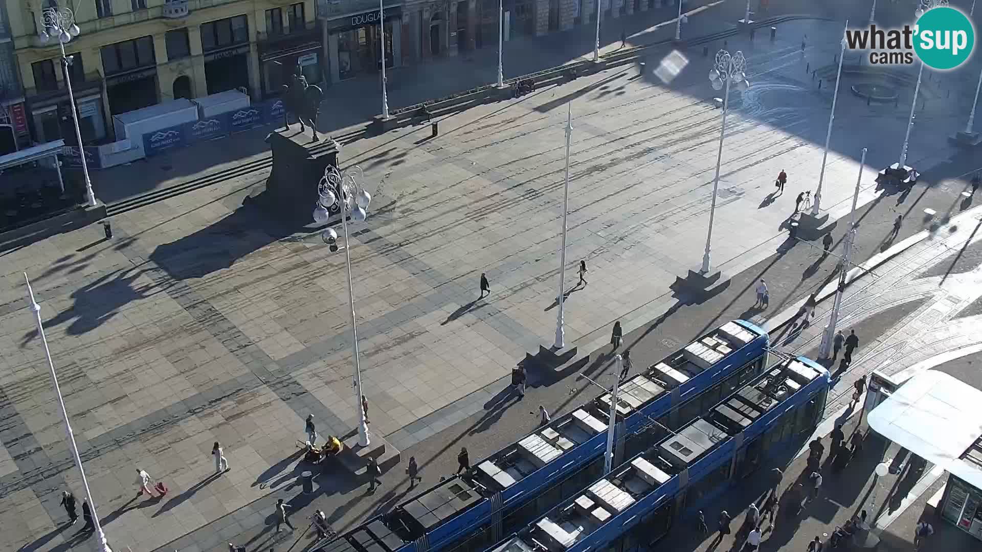 Zagreb – Bana Jelačića square panorama