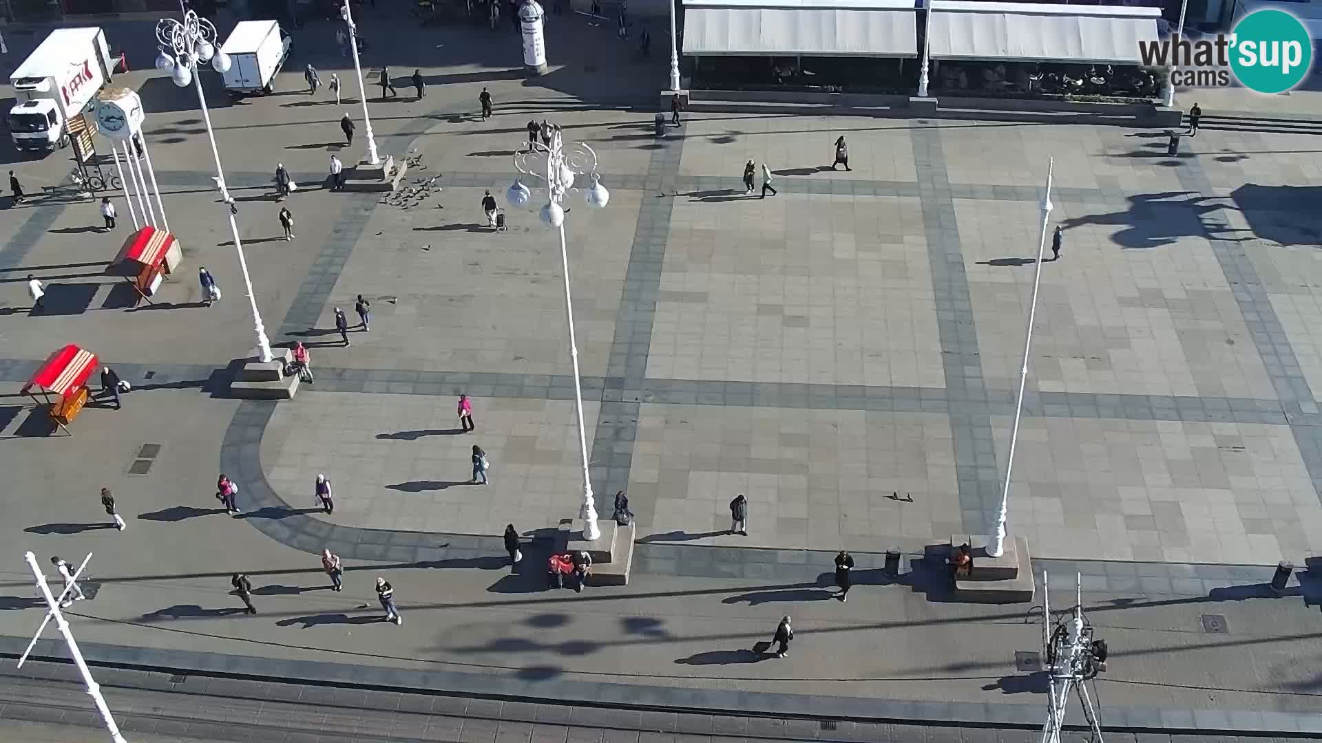 Plaza Ban Jelačić camera en vivo Zagreb – Hotel Dubrovnik