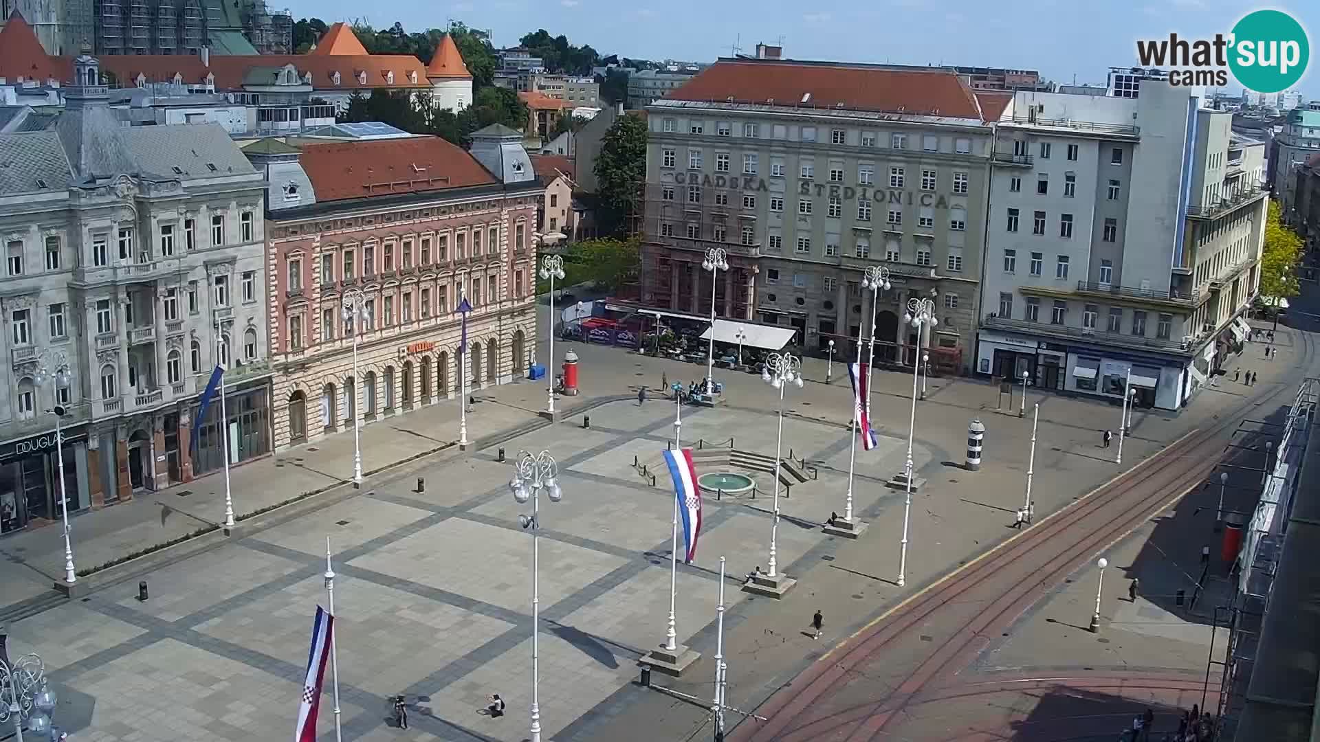 Webcam Zagreb – Carré Ban Jelačić