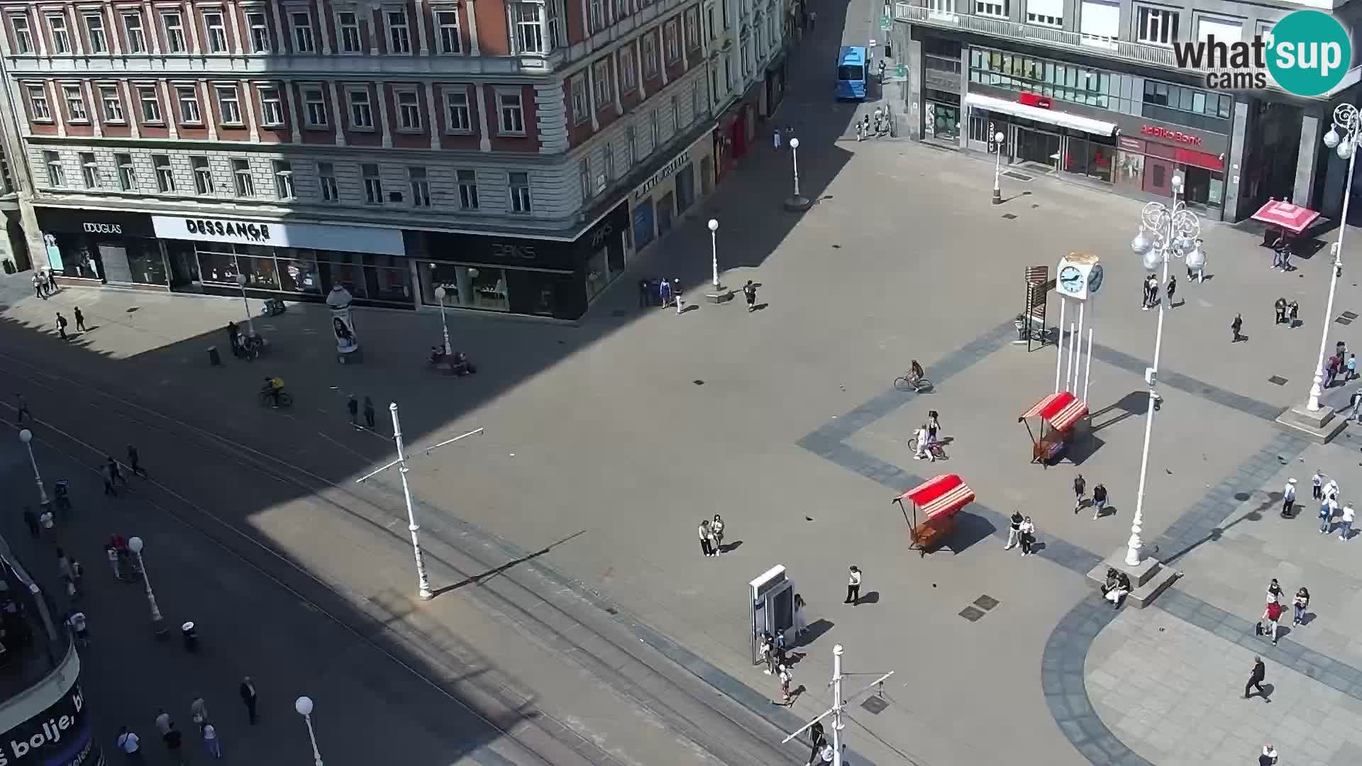 Zagreb – Bana Jelačića square panorama