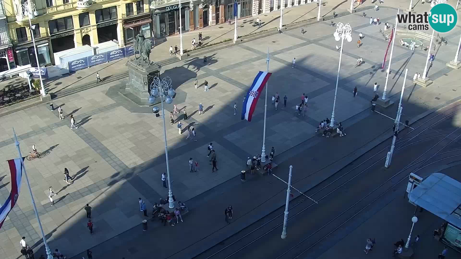 Webcam Zagreb – Ban Jelačić square