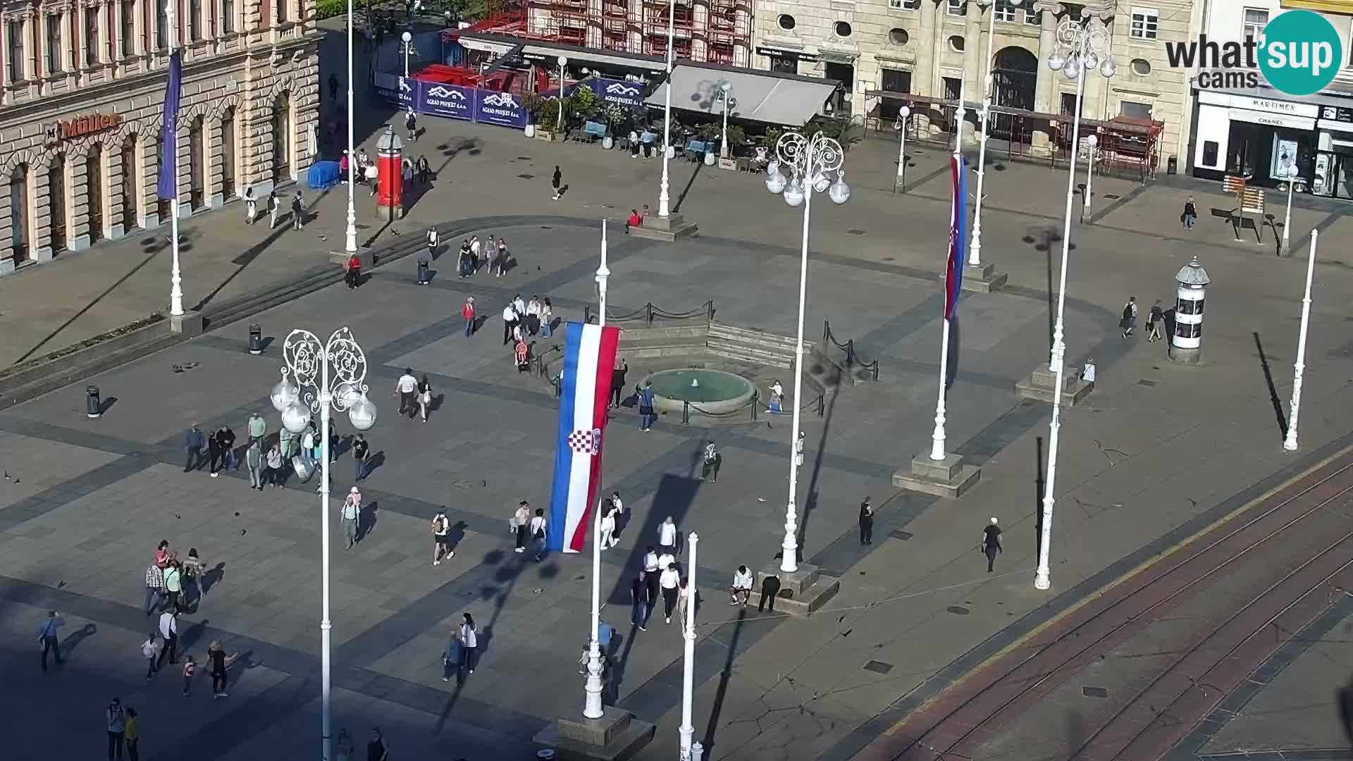 Webcam Zagreb – Carré Ban Jelačić