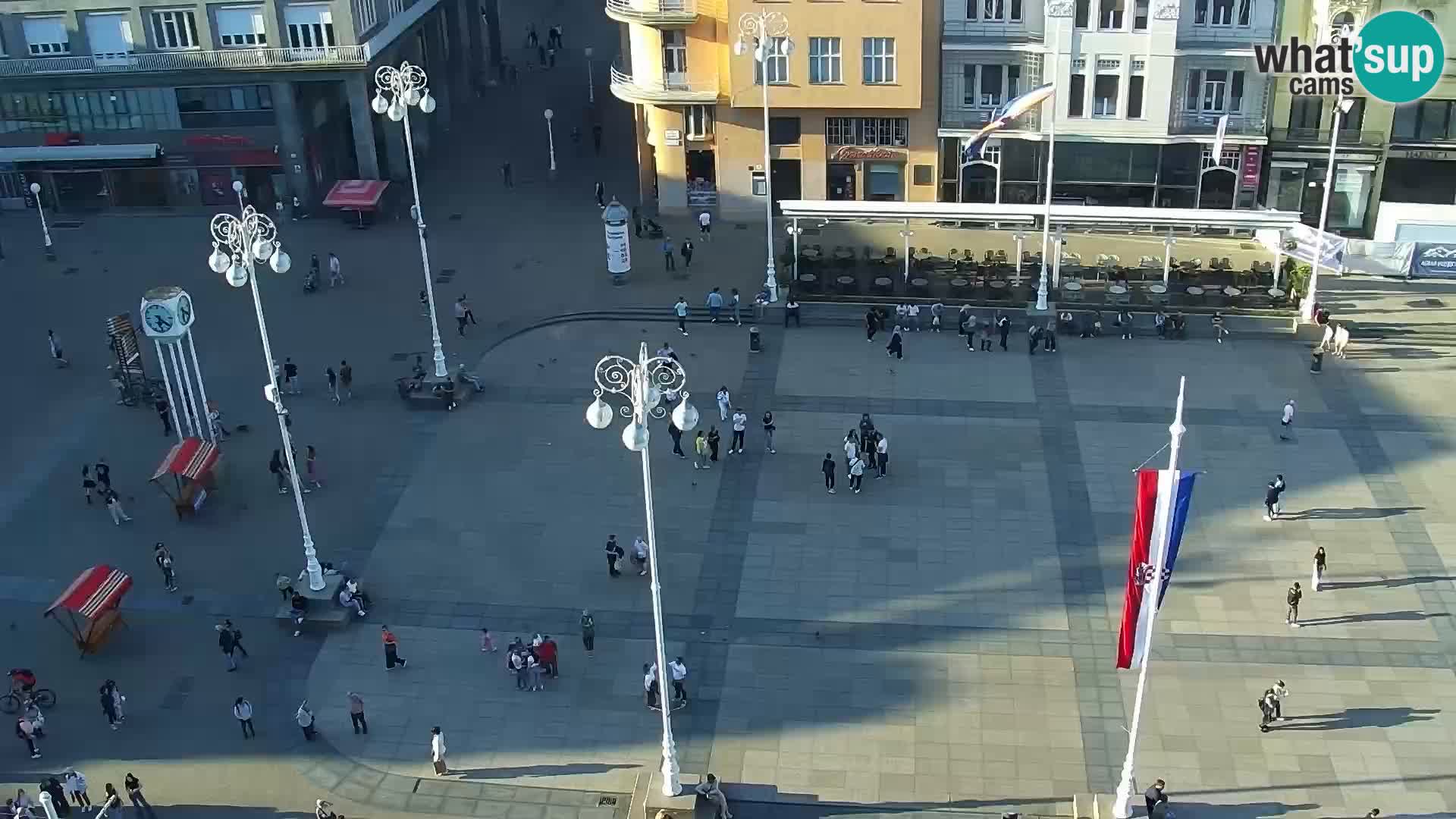 Webcam Zagreb – Plaza Ban Jelačić