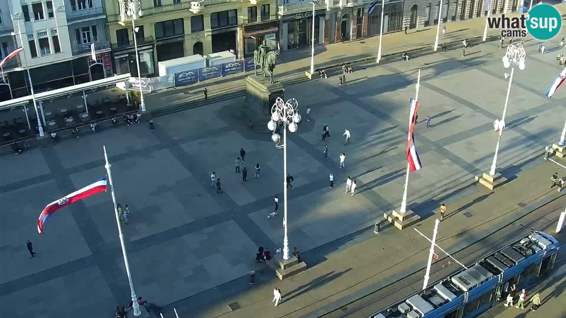 Webcam live Zagreb – Ban Jelačić Platz