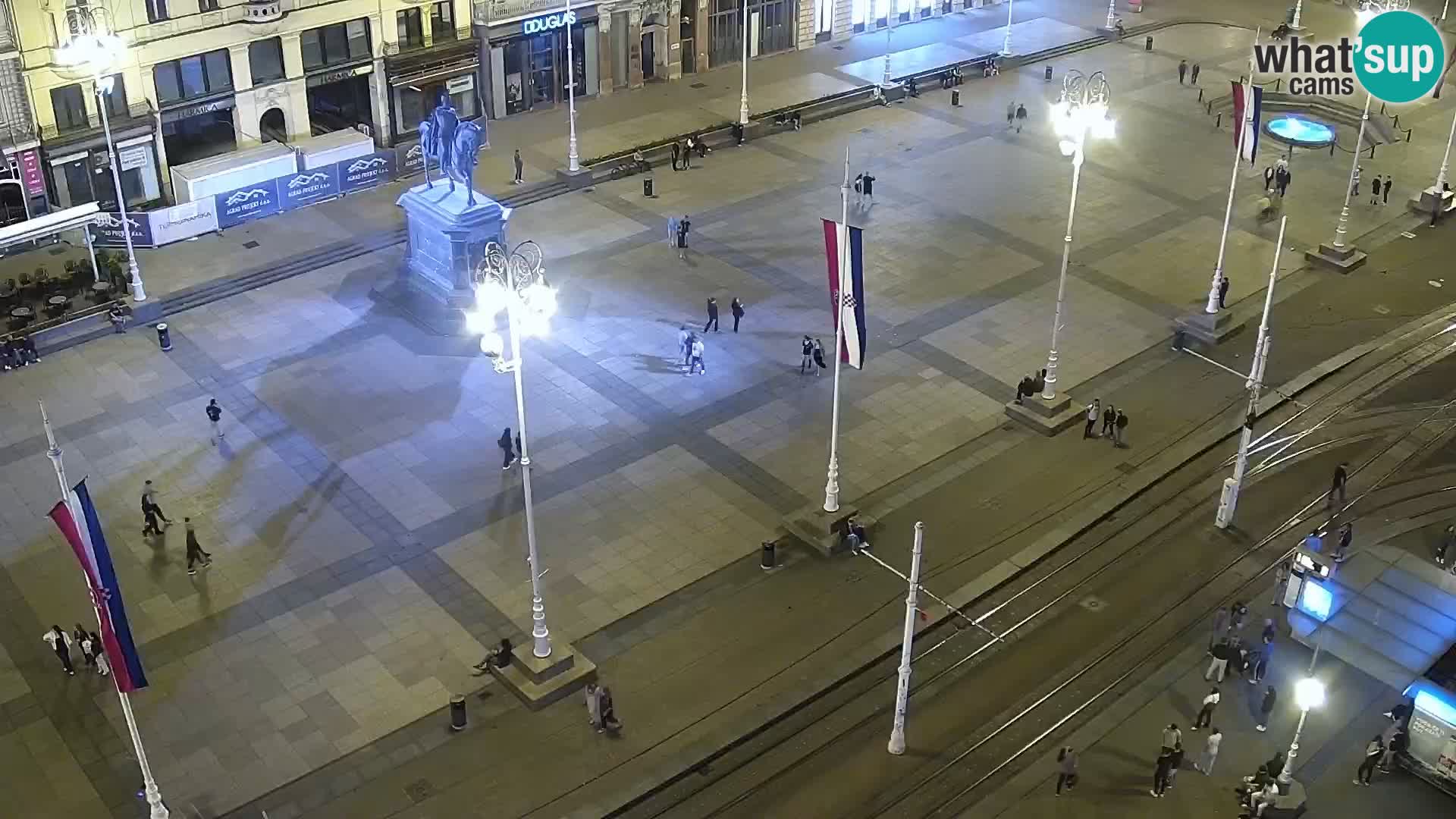 Webcam live Zagreb – Piazza Ban Jelačić