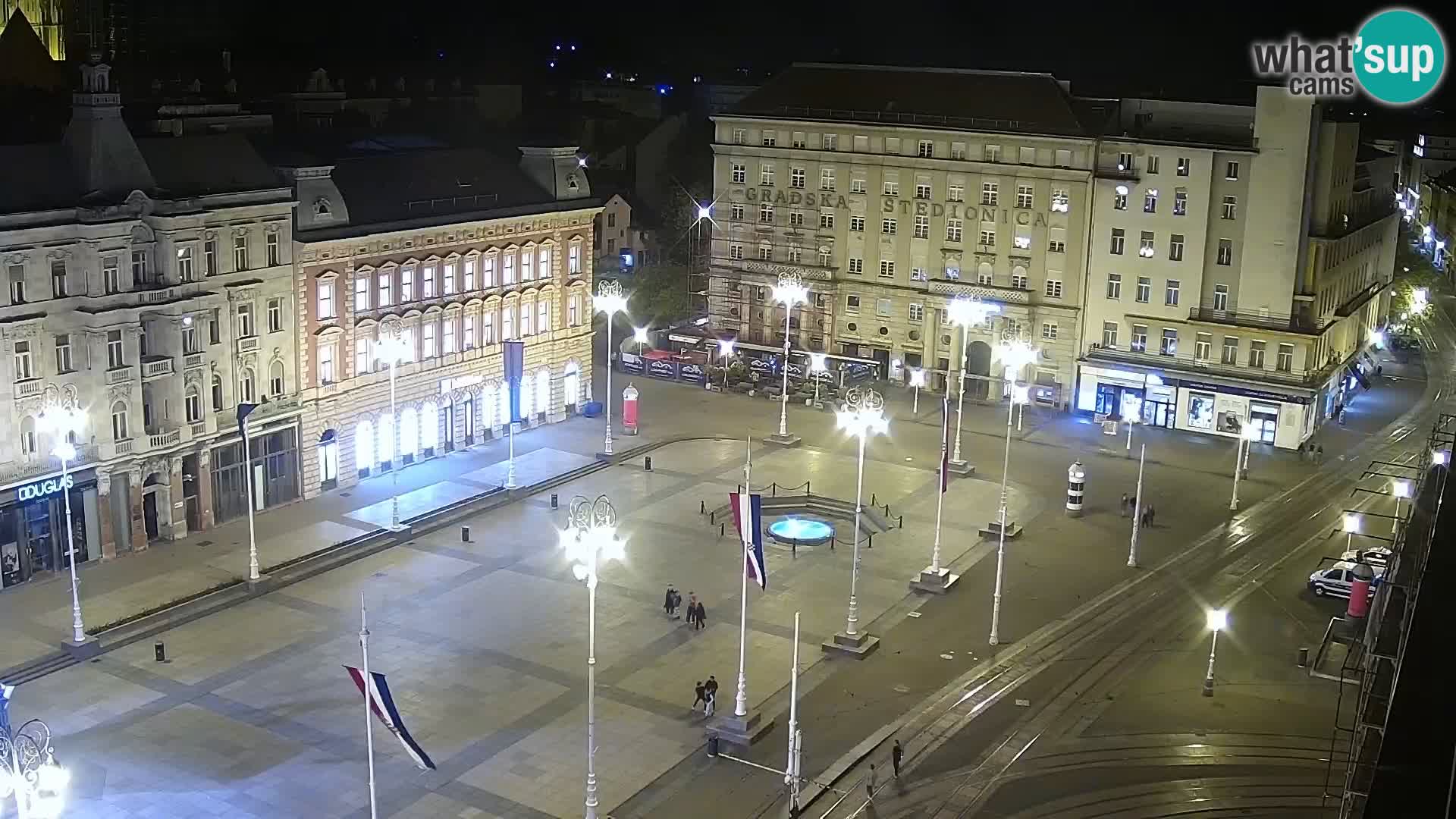LIVE Webcam Zagreb Hotel Dubrovnik | Ban Jelačić square